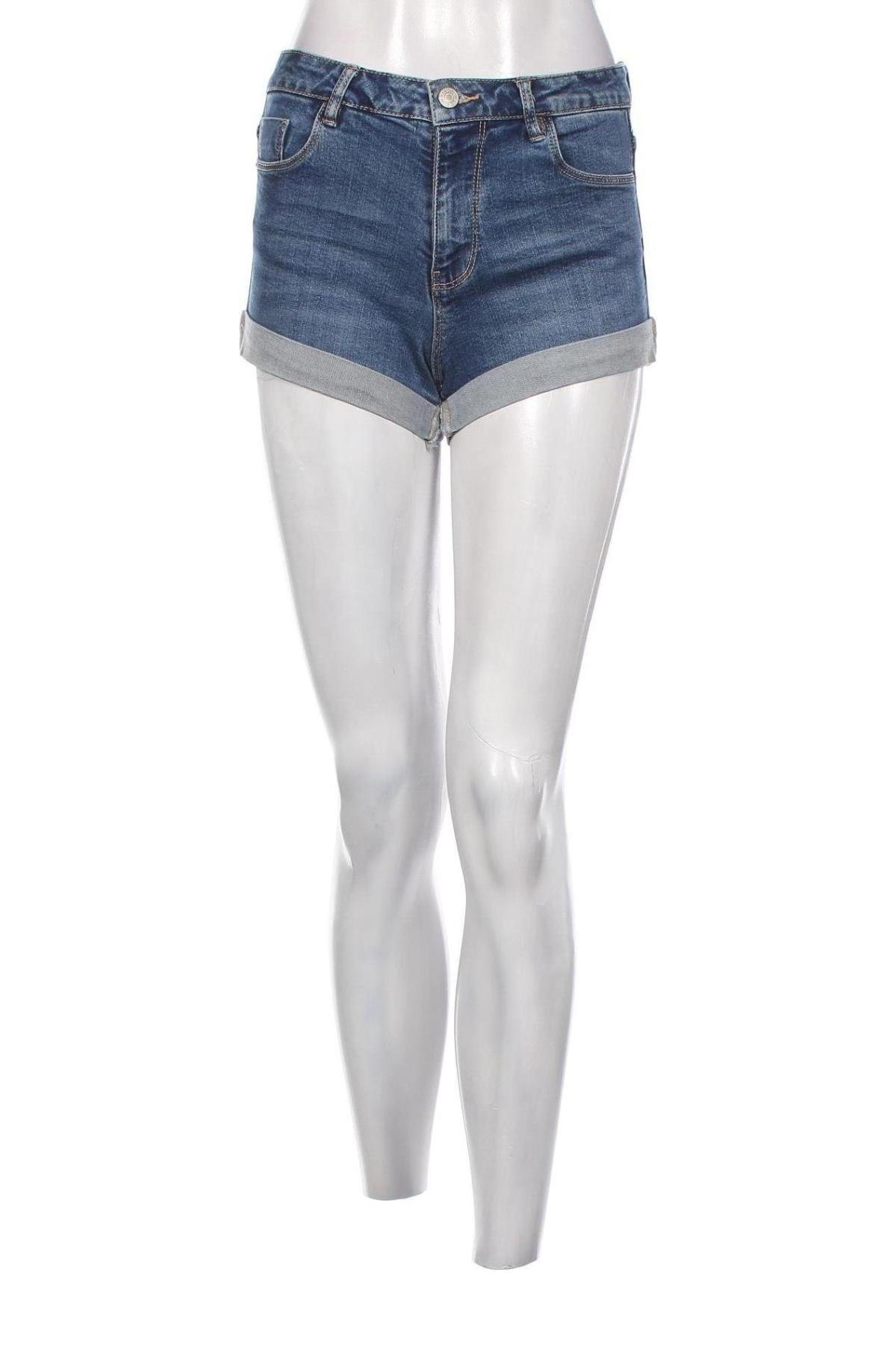 Pantaloni scurți de femei Zara Trafaluc, Mărime S, Culoare Albastru, Preț 23,40 Lei