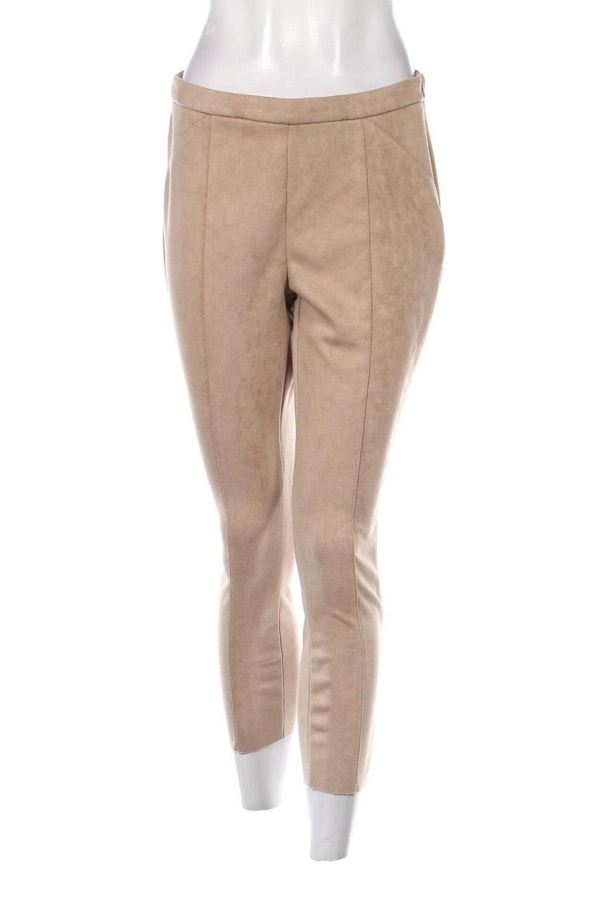 Damen Leggings Kiabi, Größe L, Farbe Beige, Preis 5,88 €