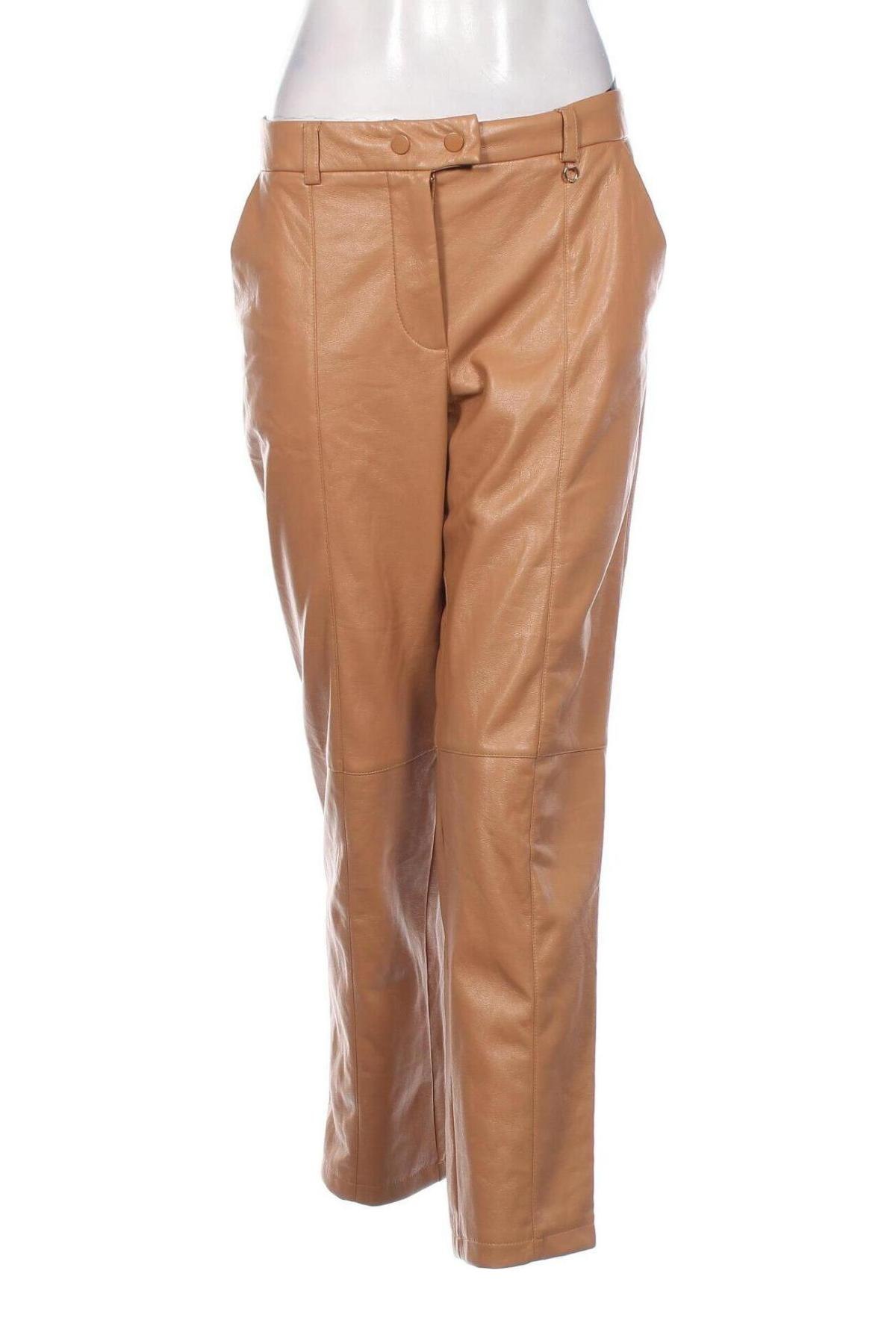 Damen Lederhose Comma,, Größe M, Farbe Braun, Preis 9,99 €