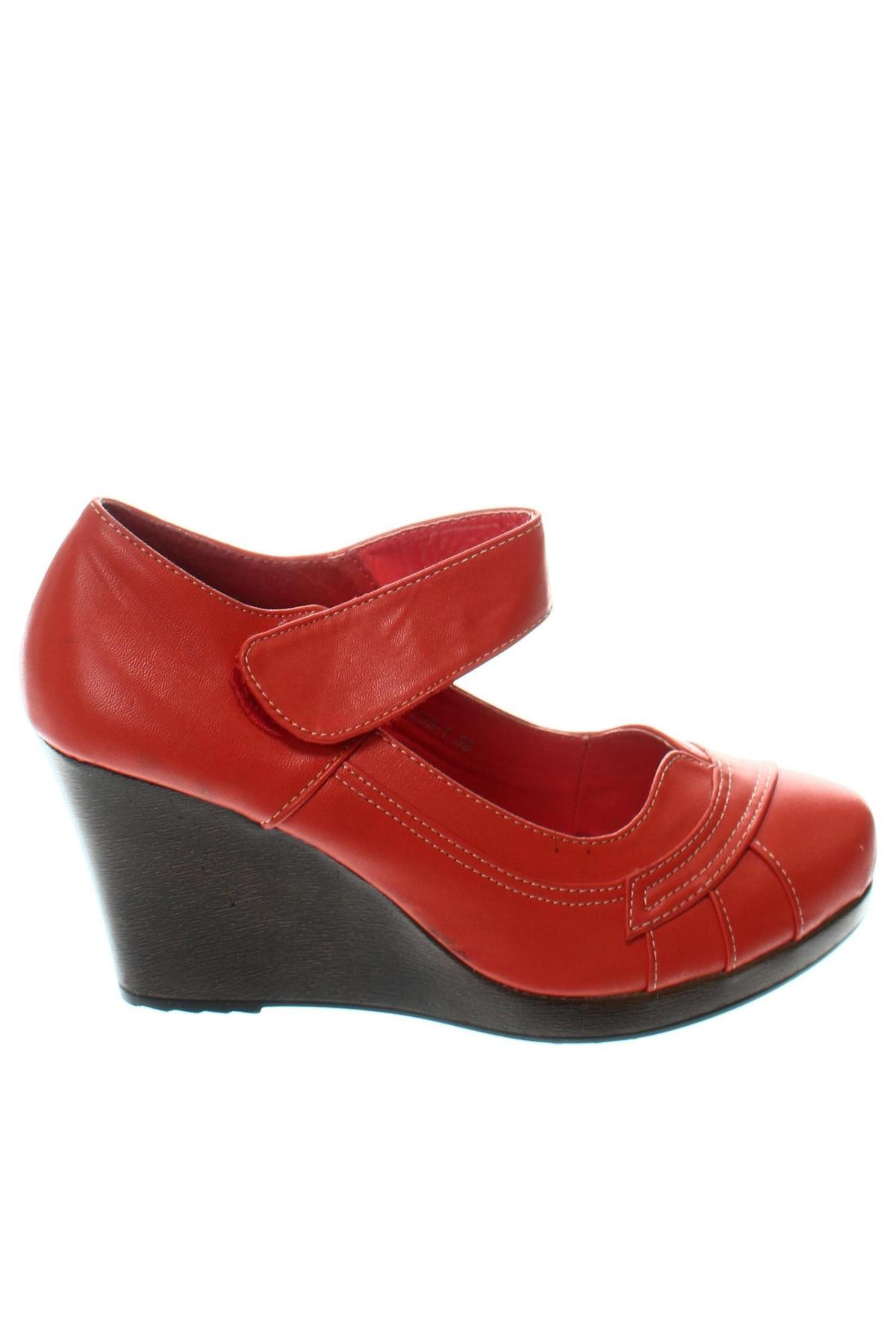 Γυναικεία παπούτσια, Μέγεθος 39, Χρώμα Κόκκινο, Τιμή 12,37 €