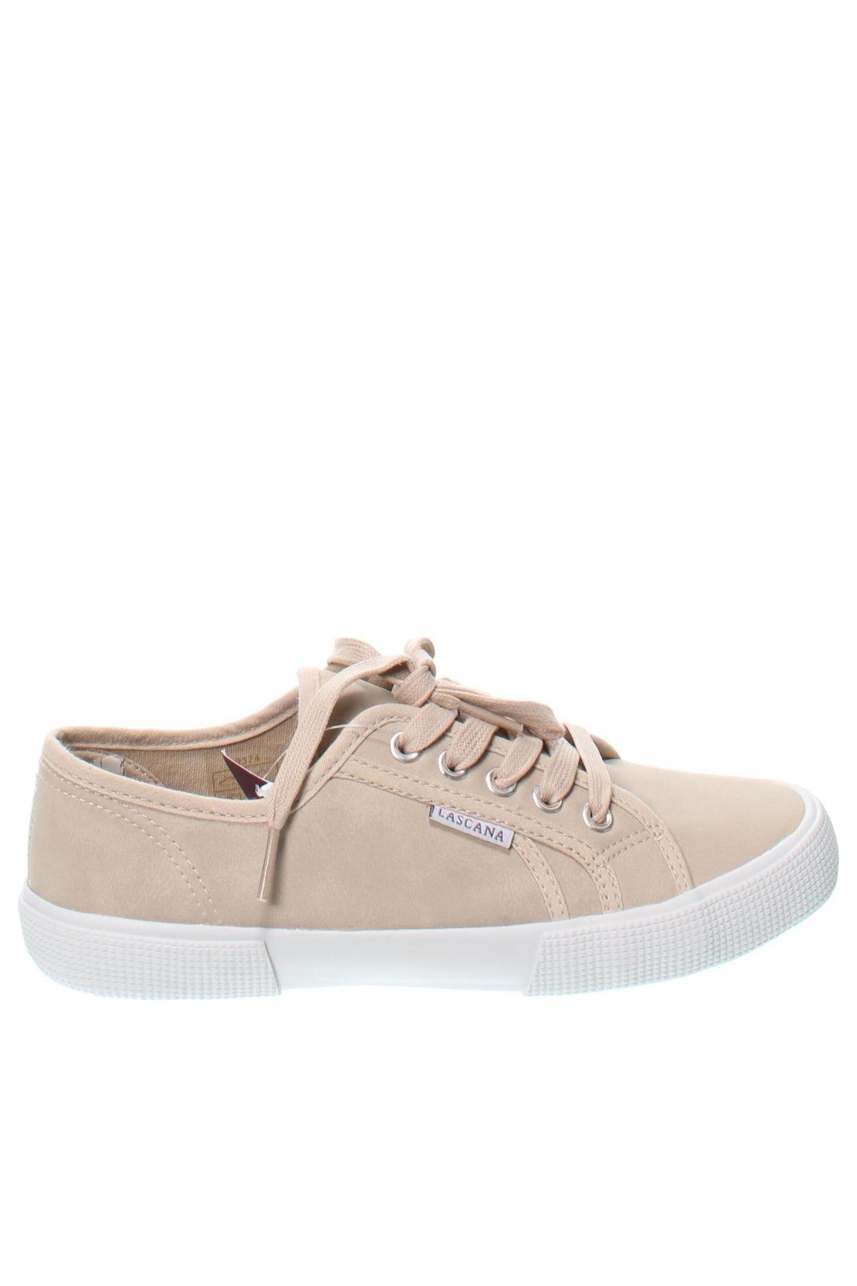 Damenschuhe Lascana, Größe 36, Farbe Beige, Preis 13,74 €