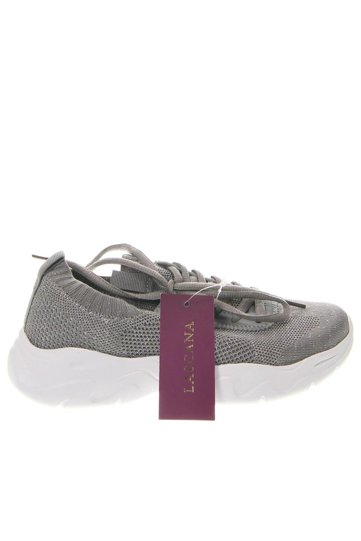Γυναικεία παπούτσια Lascana, Μέγεθος 36, Χρώμα Γκρί, Τιμή 13,74 €
