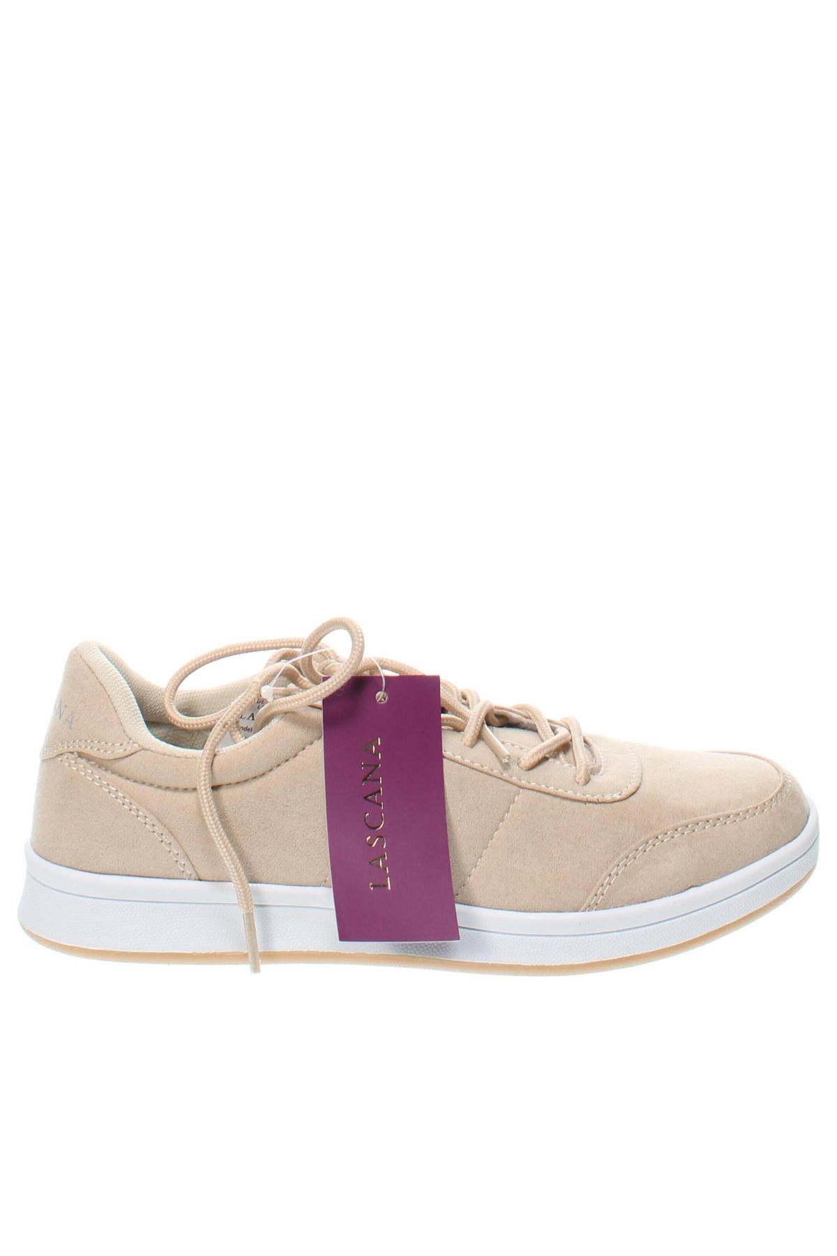 Damenschuhe Lascana, Größe 37, Farbe Beige, Preis 15,98 €