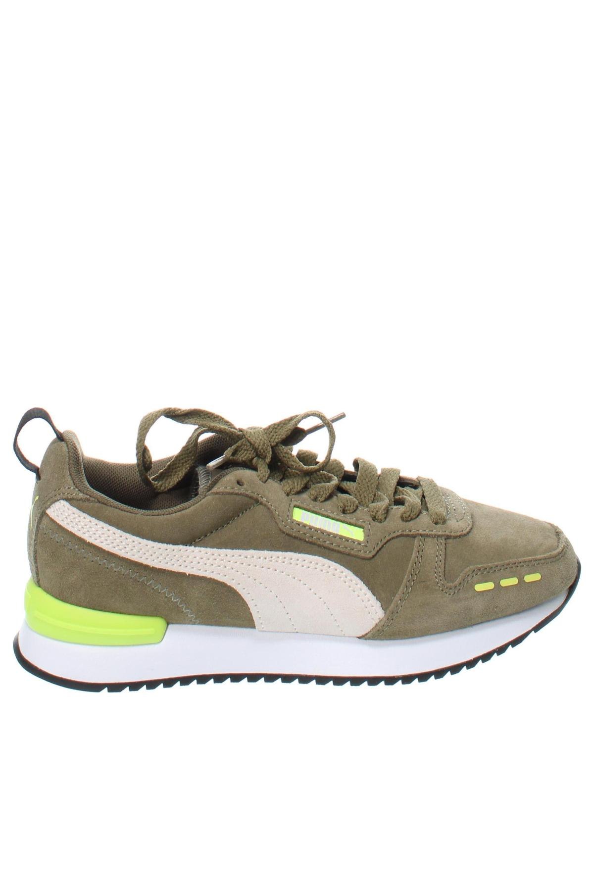 Дамски обувки PUMA, Размер 37, Цвят Зелен, Цена 81,20 лв.