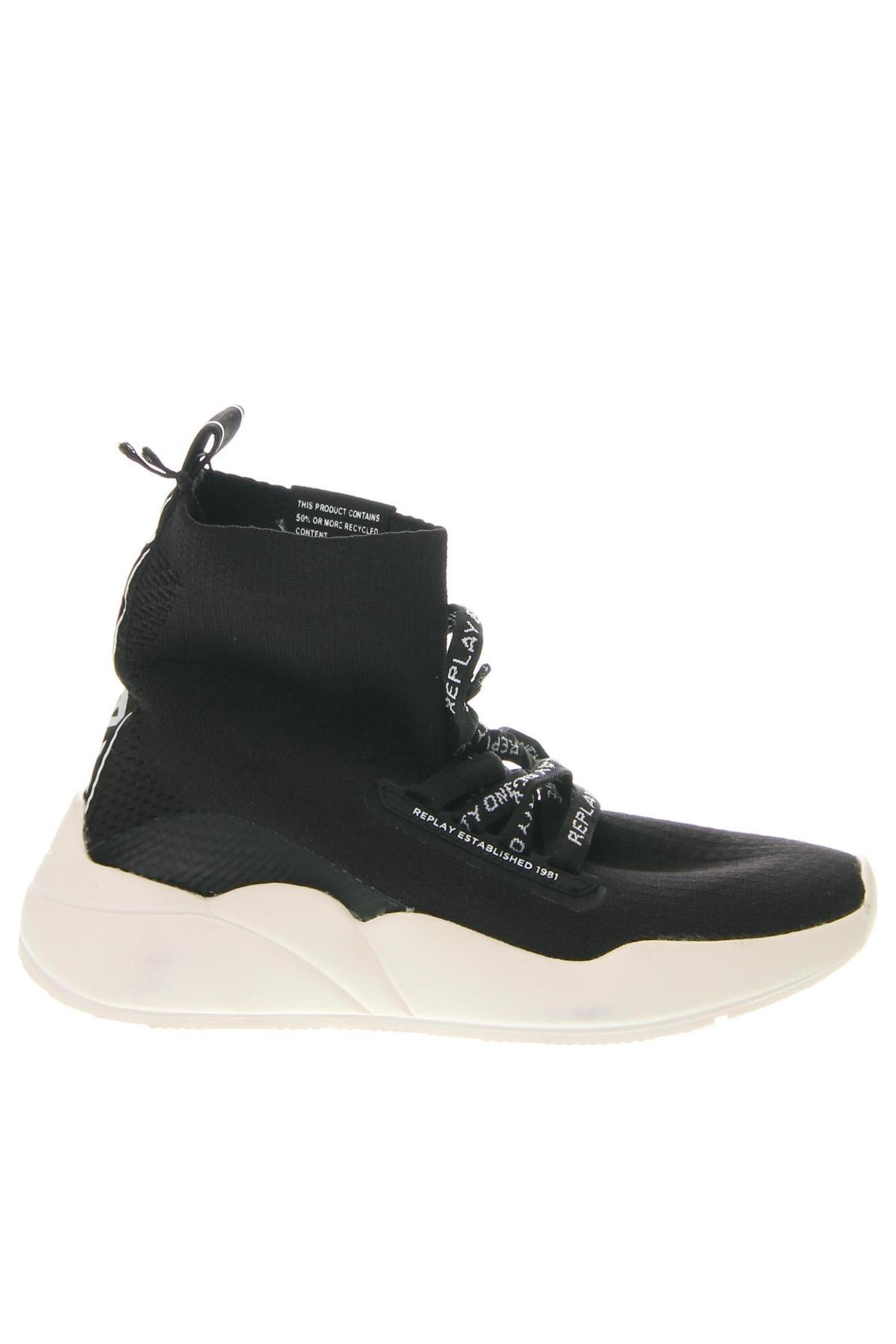 Γυναικεία παπούτσια Replay, Μέγεθος 38, Χρώμα Μαύρο, Τιμή 128,35 €