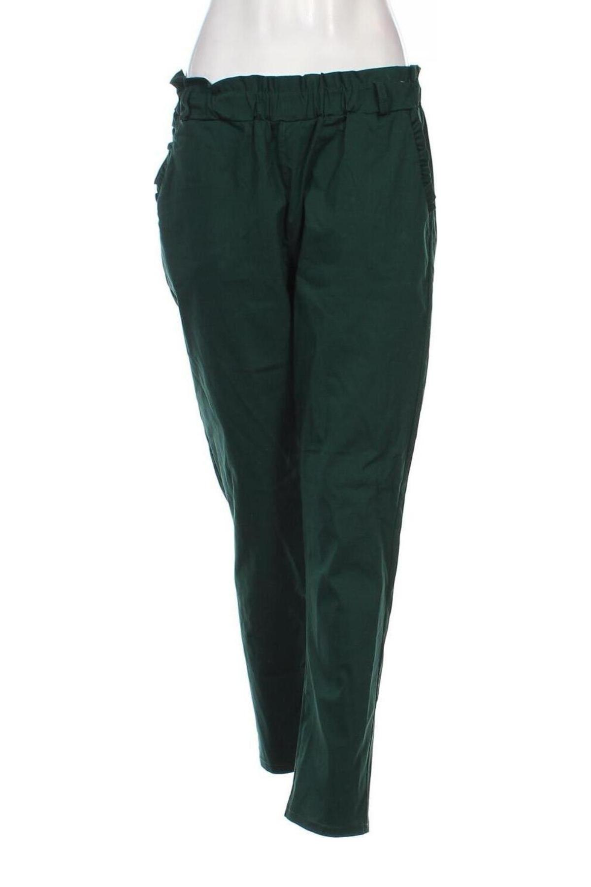 Γυναικείο παντελόνι, Μέγεθος M, Χρώμα Πράσινο, Τιμή 9,30 €