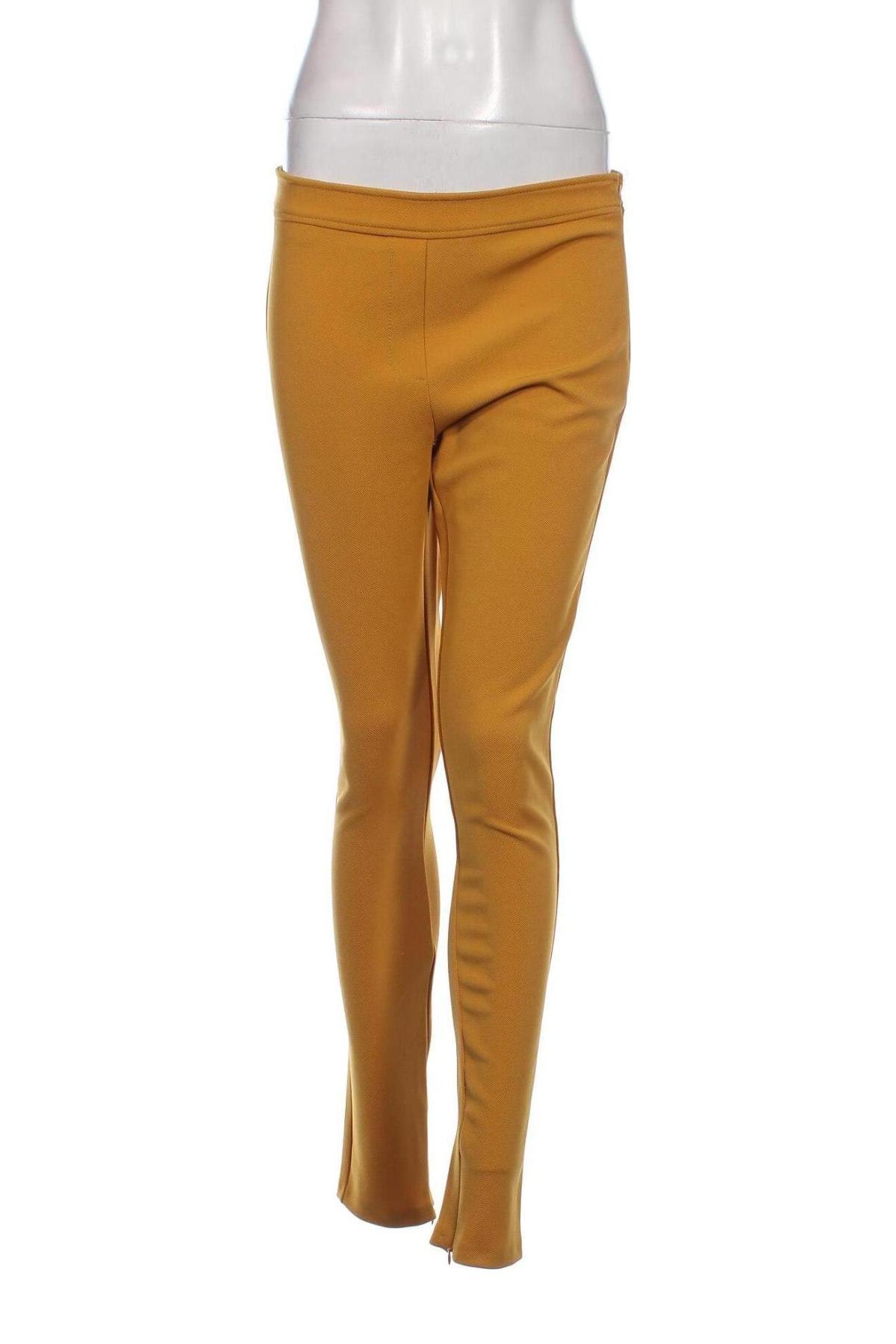 Дамски панталон, Размер M, Цвят Жълт, Цена 15,66 лв.