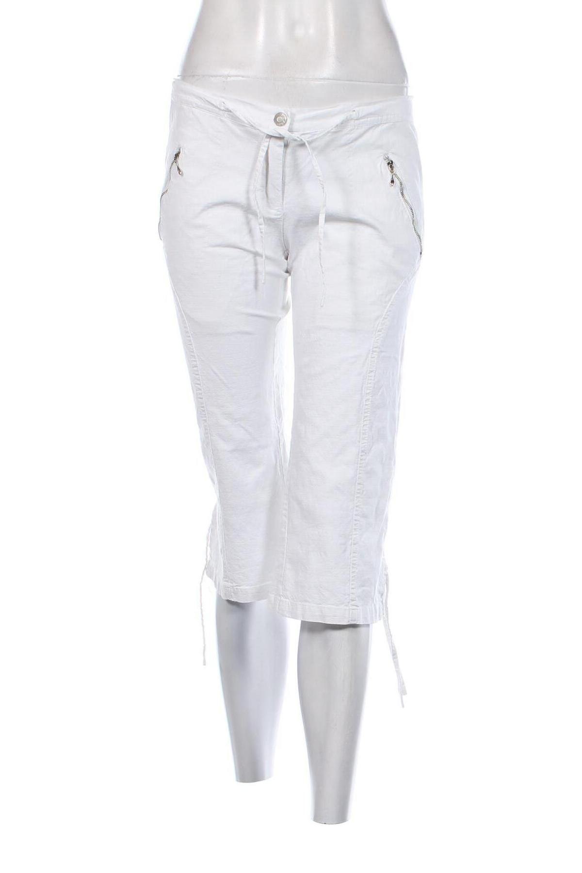 Γυναικείο παντελόνι, Μέγεθος L, Χρώμα Λευκό, Τιμή 8,01 €