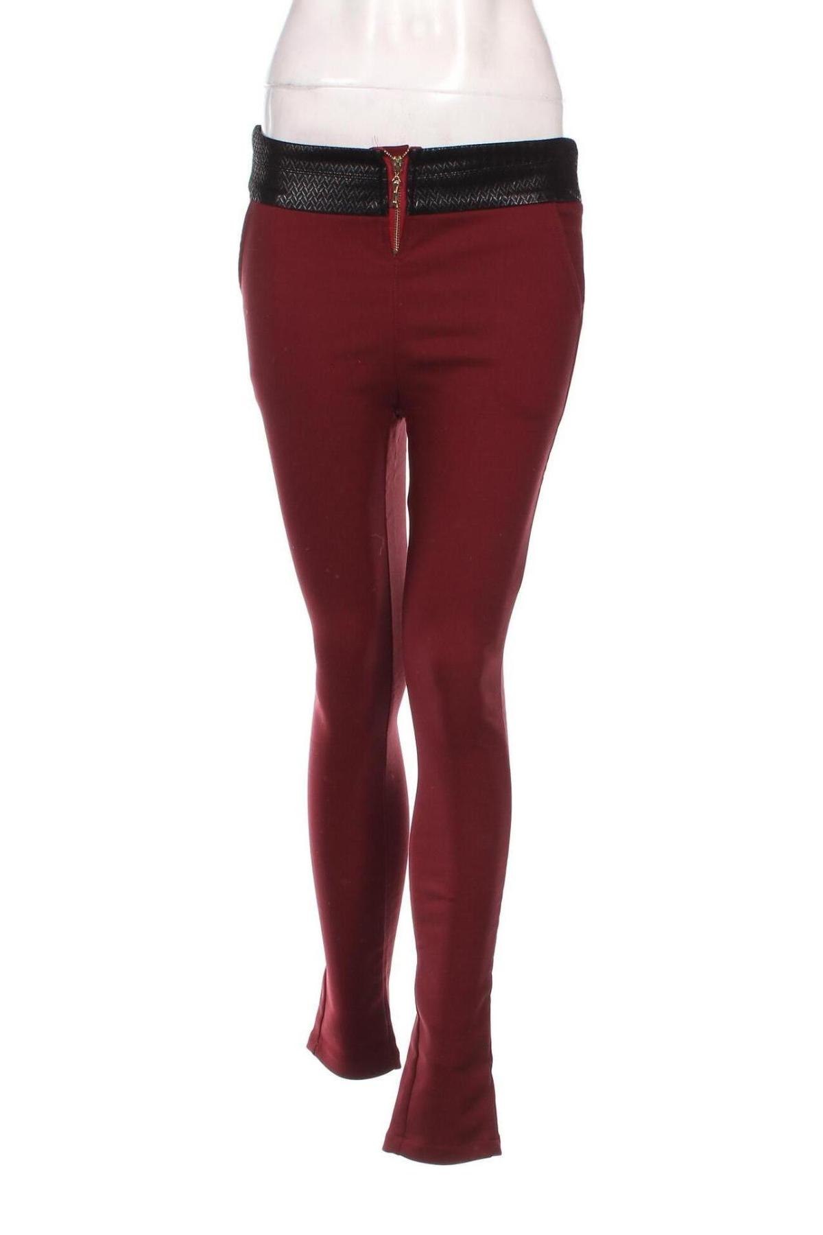Pantaloni de femei, Mărime M, Culoare Roșu, Preț 29,57 Lei