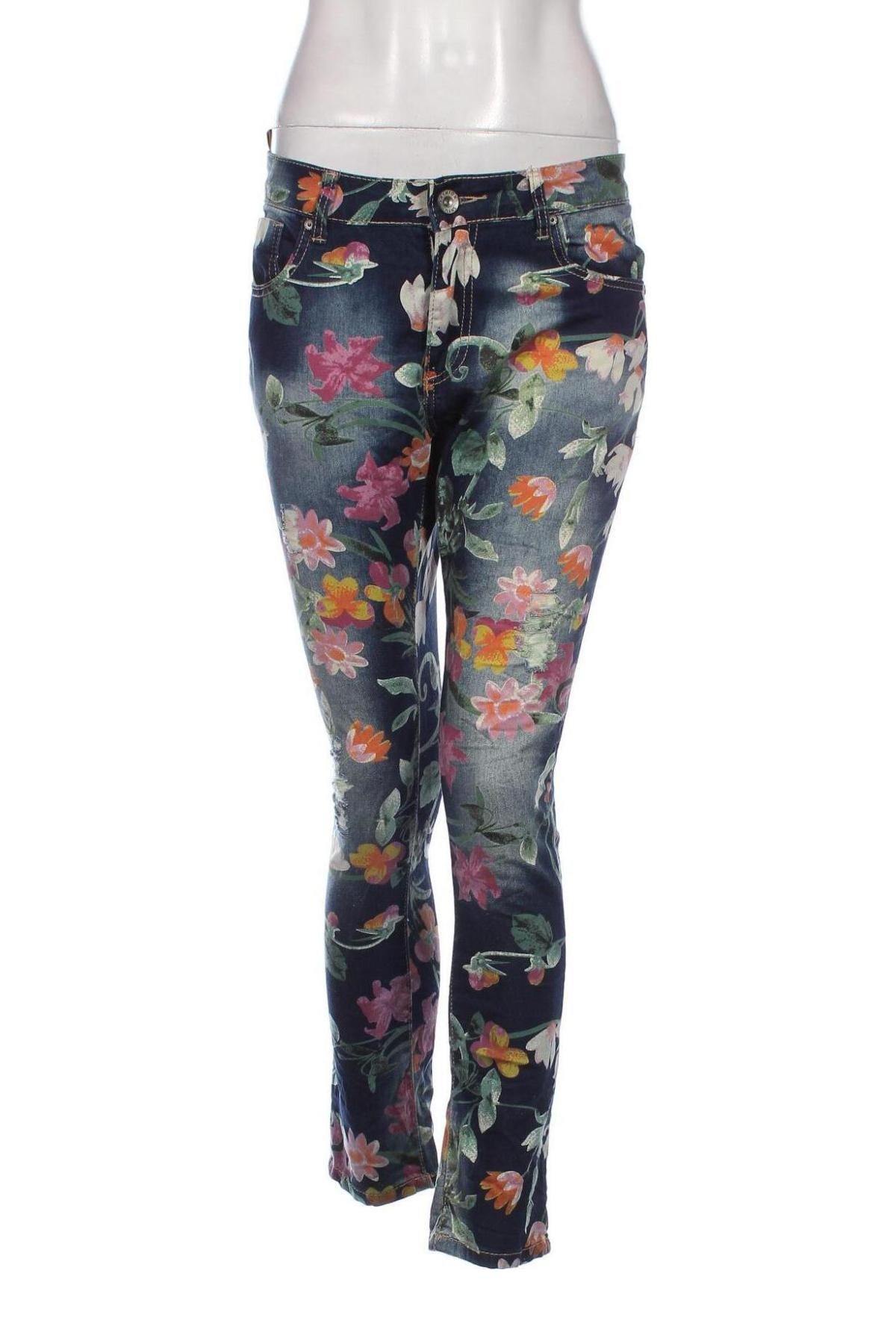 Pantaloni de femei, Mărime L, Culoare Multicolor, Preț 42,17 Lei