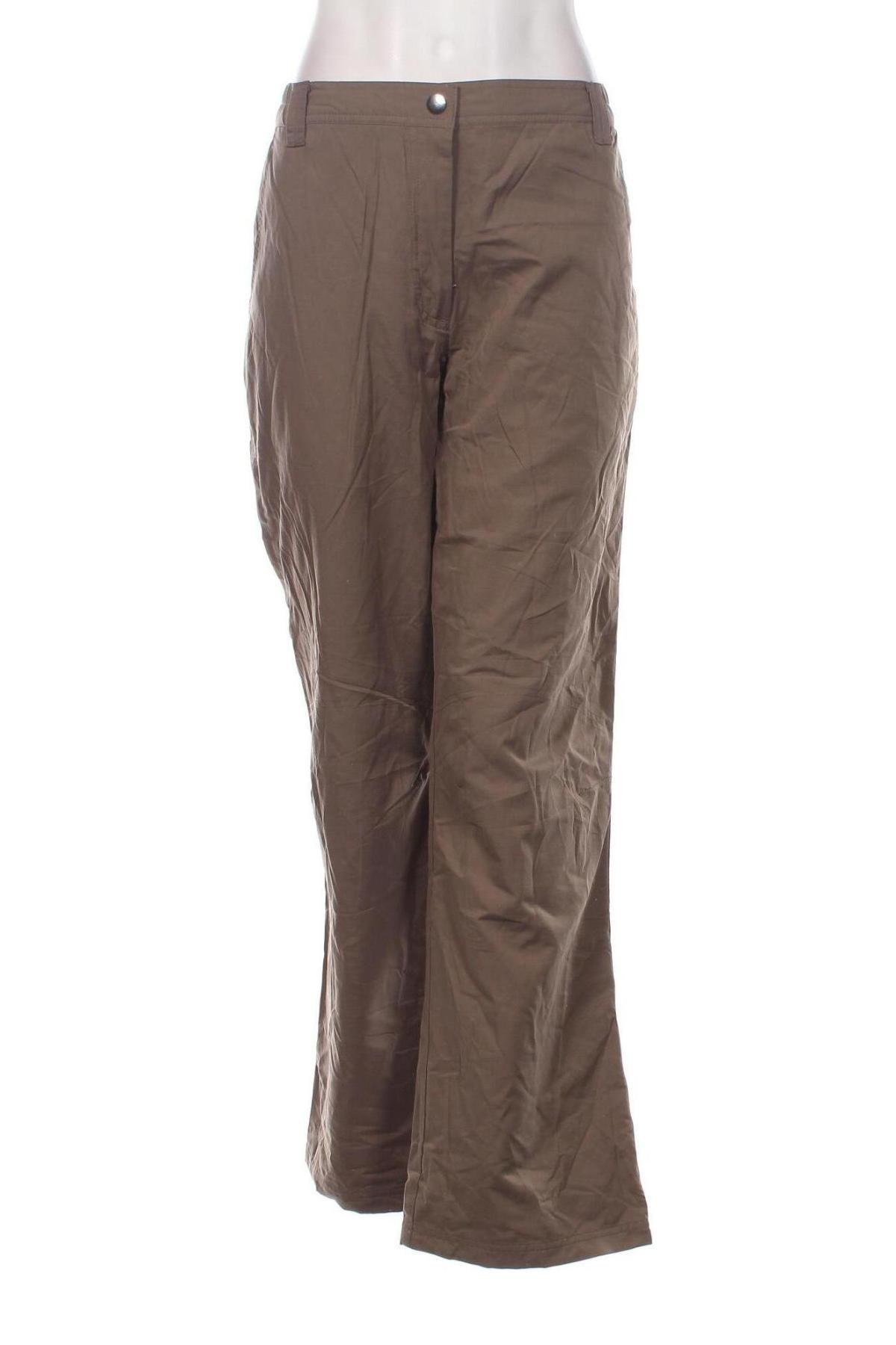 Pantaloni de femei, Mărime L, Culoare Verde, Preț 61,19 Lei