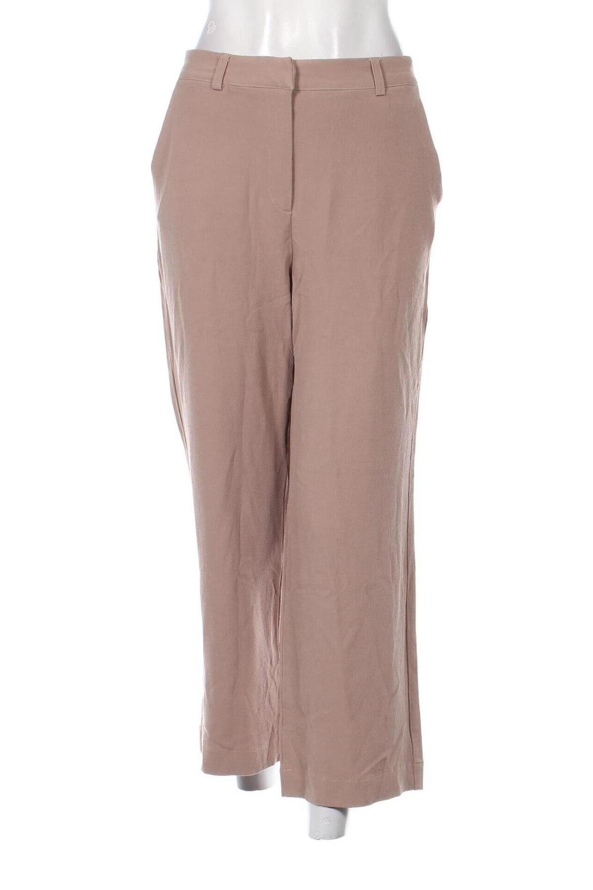 Γυναικείο παντελόνι A Lot Less x About You, Μέγεθος L, Χρώμα  Μπέζ, Τιμή 37,79 €