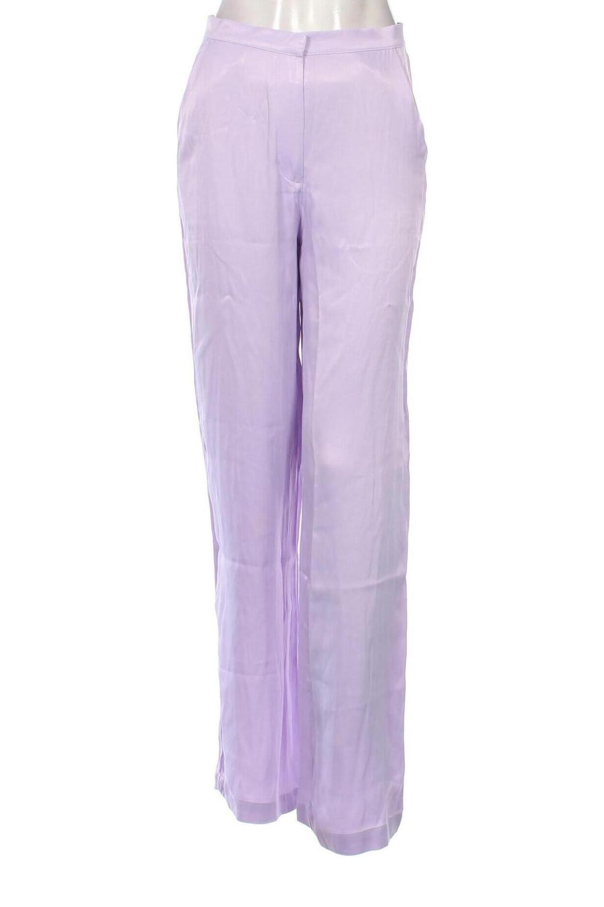 Дамски панталон ABOUT YOU x VIAM Studio, Размер S, Цвят Лилав, Цена 93,00 лв.