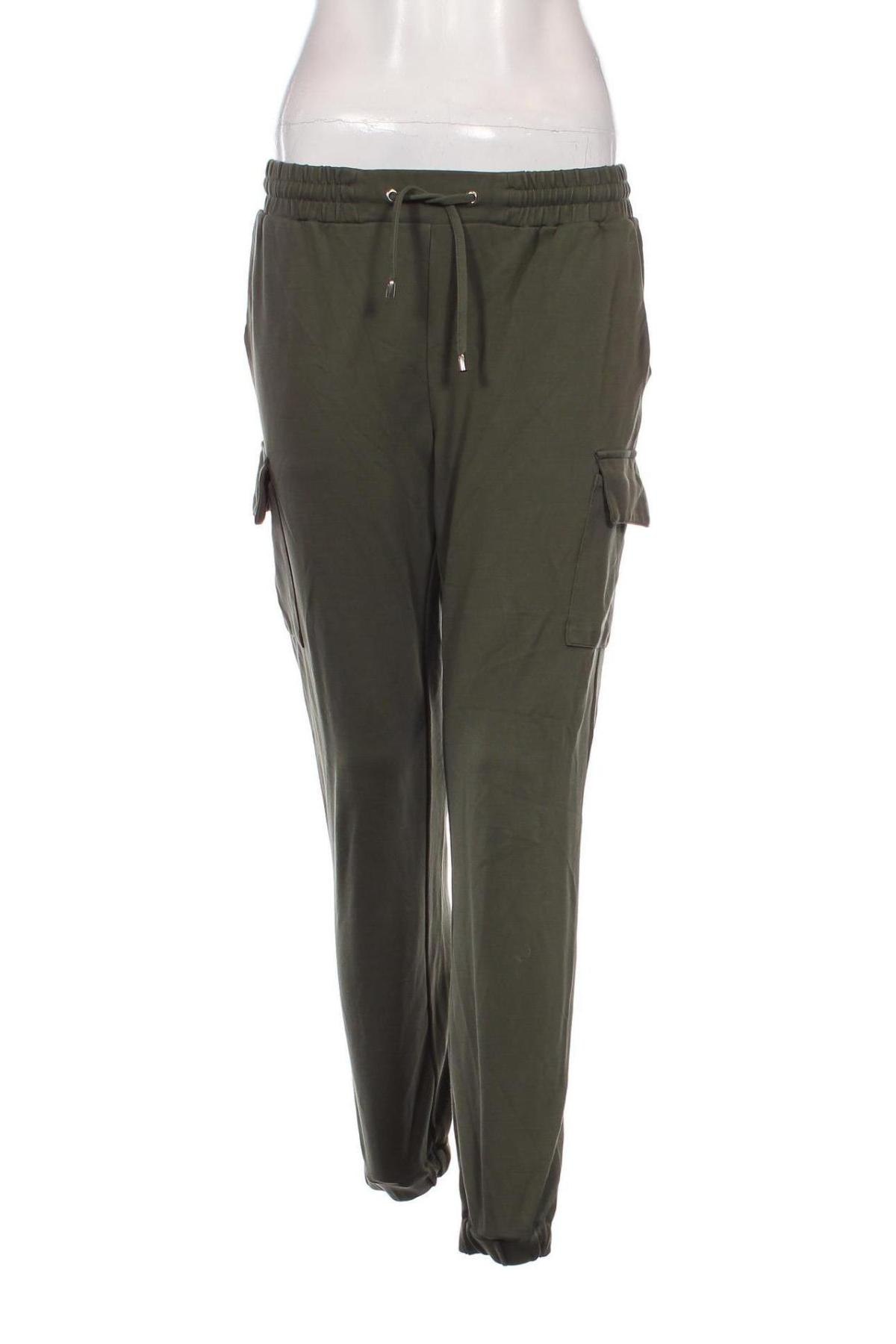Дамски панталон Amisu, Размер S, Цвят Зелен, Цена 7,25 лв.