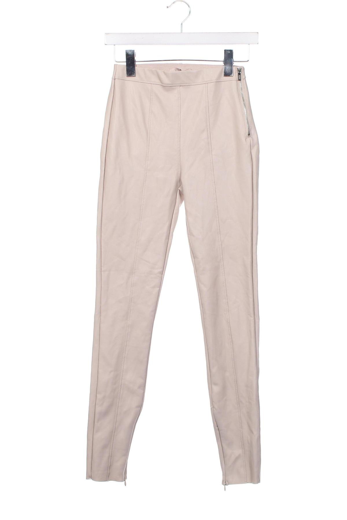 Pantaloni de femei Amisu, Mărime XXS, Culoare Ecru, Preț 42,93 Lei