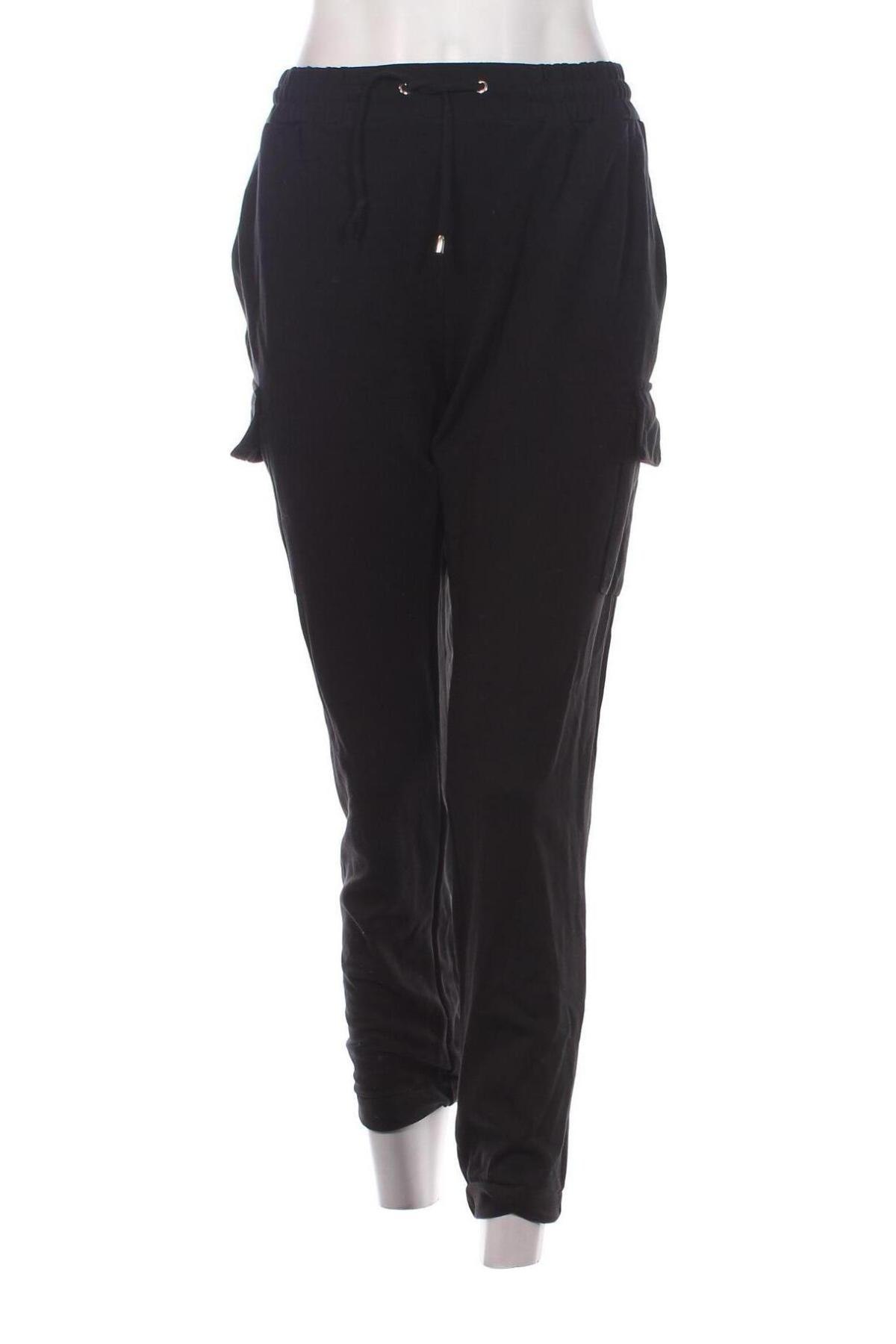 Pantaloni de femei Amisu, Mărime L, Culoare Negru, Preț 38,16 Lei