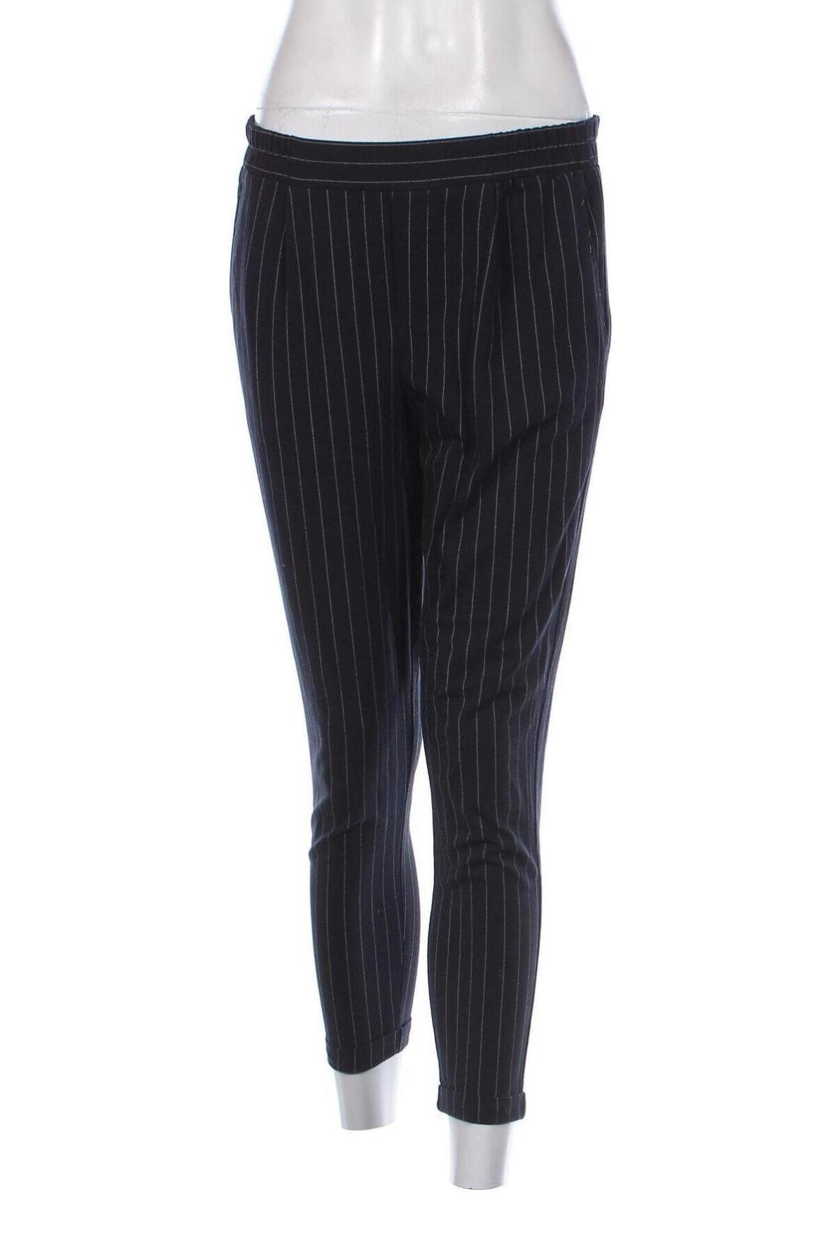 Pantaloni de femei Bershka, Mărime S, Culoare Albastru, Preț 39,95 Lei