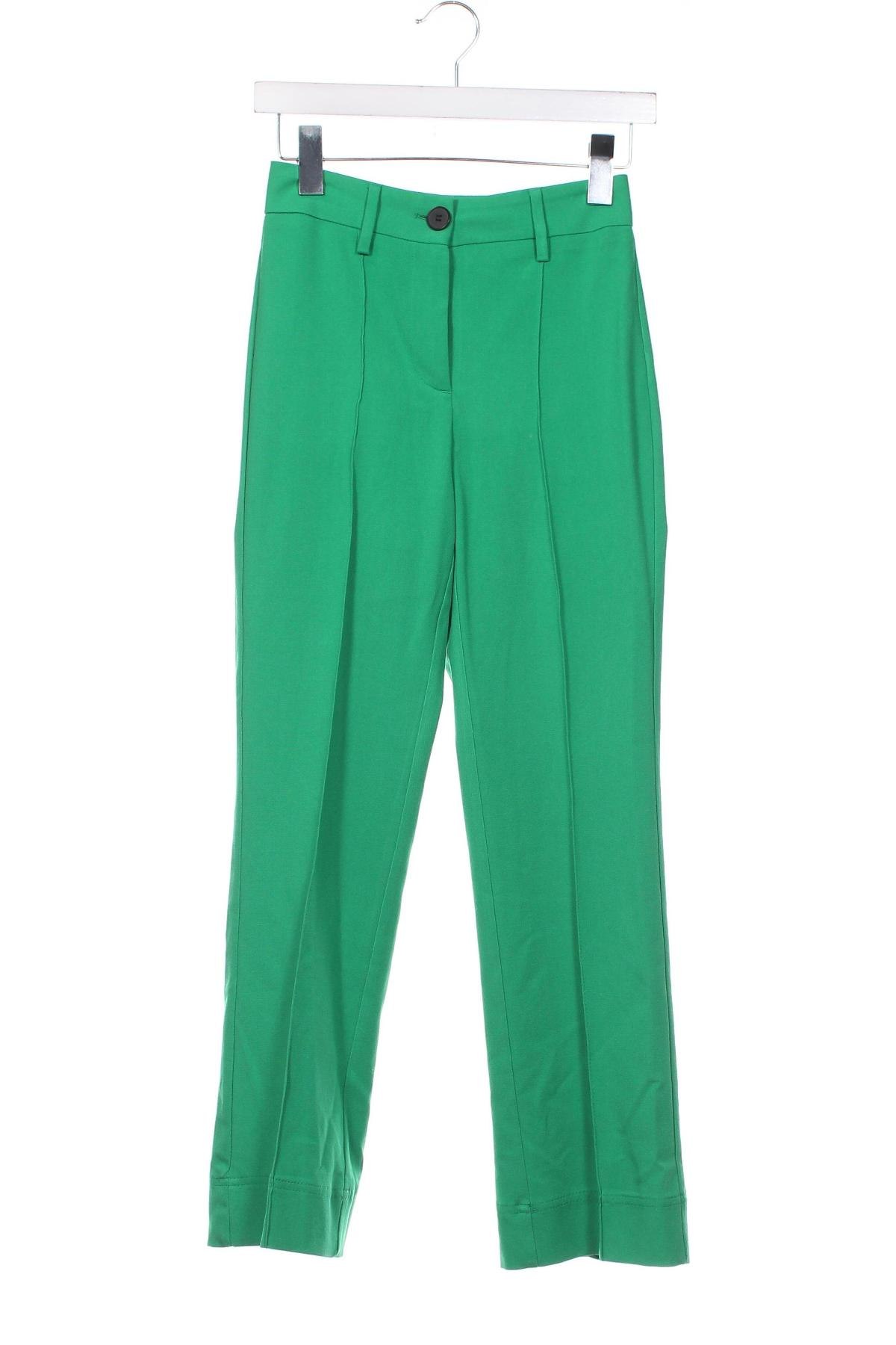 Damenhose Bershka, Größe XS, Farbe Grün, Preis € 7,56