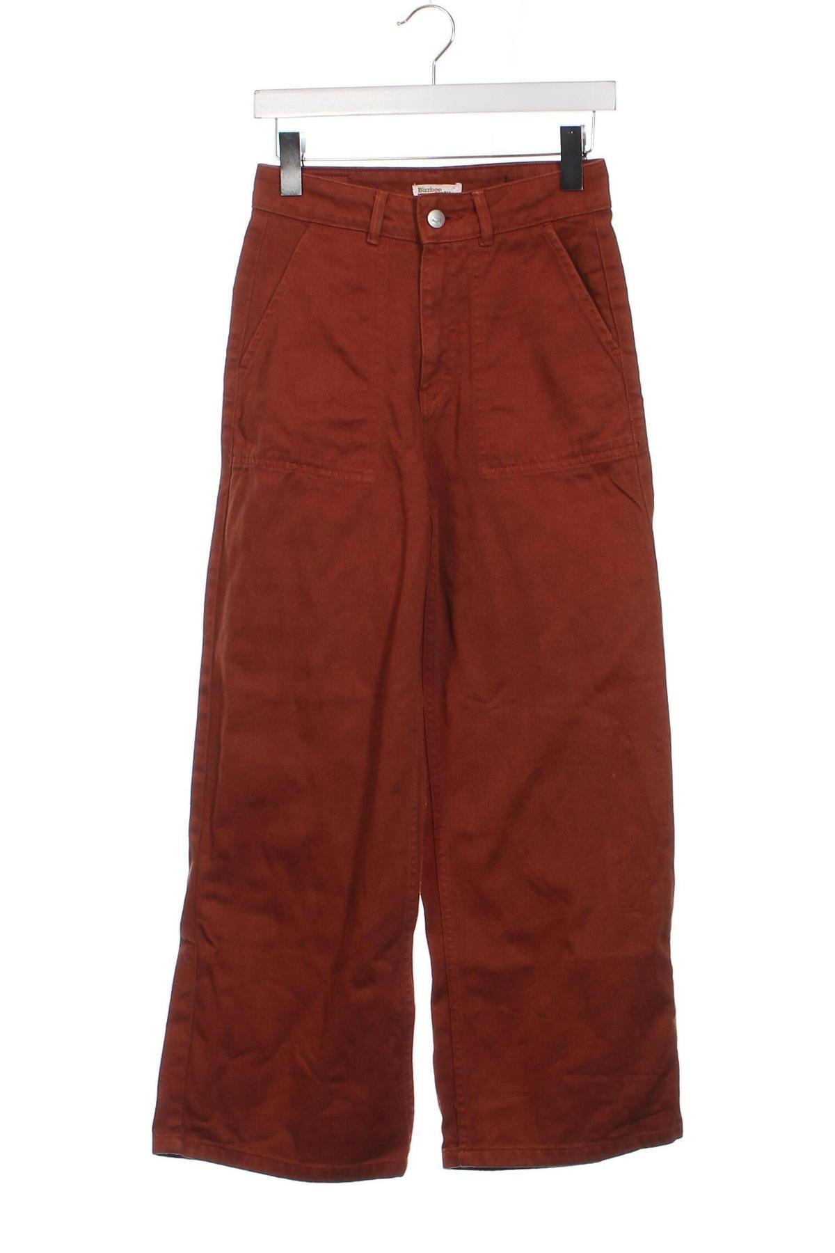 Pantaloni de femei Bizzbee, Mărime XS, Culoare Maro, Preț 39,95 Lei