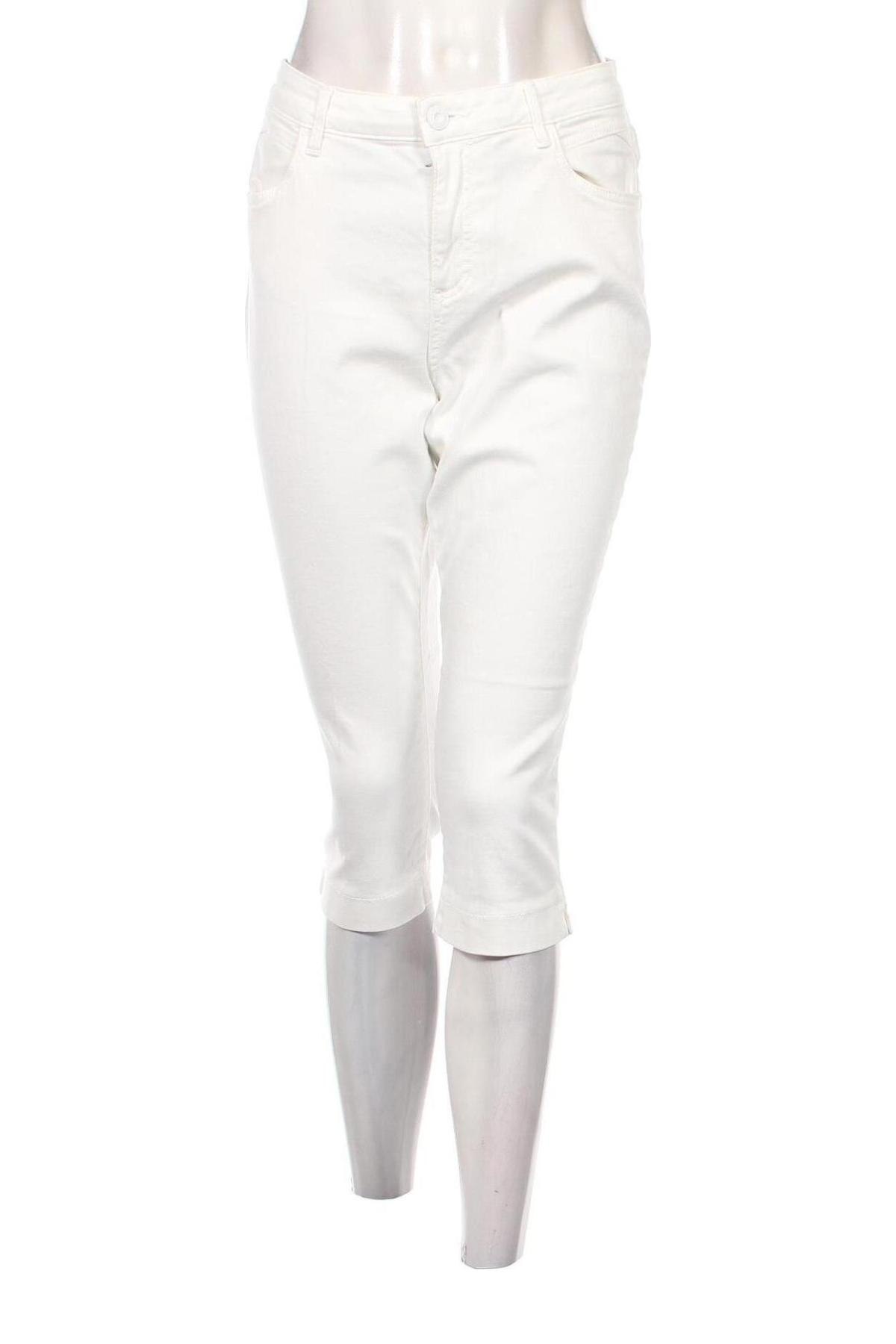 Pantaloni de femei Brax, Mărime M, Culoare Alb, Preț 230,92 Lei