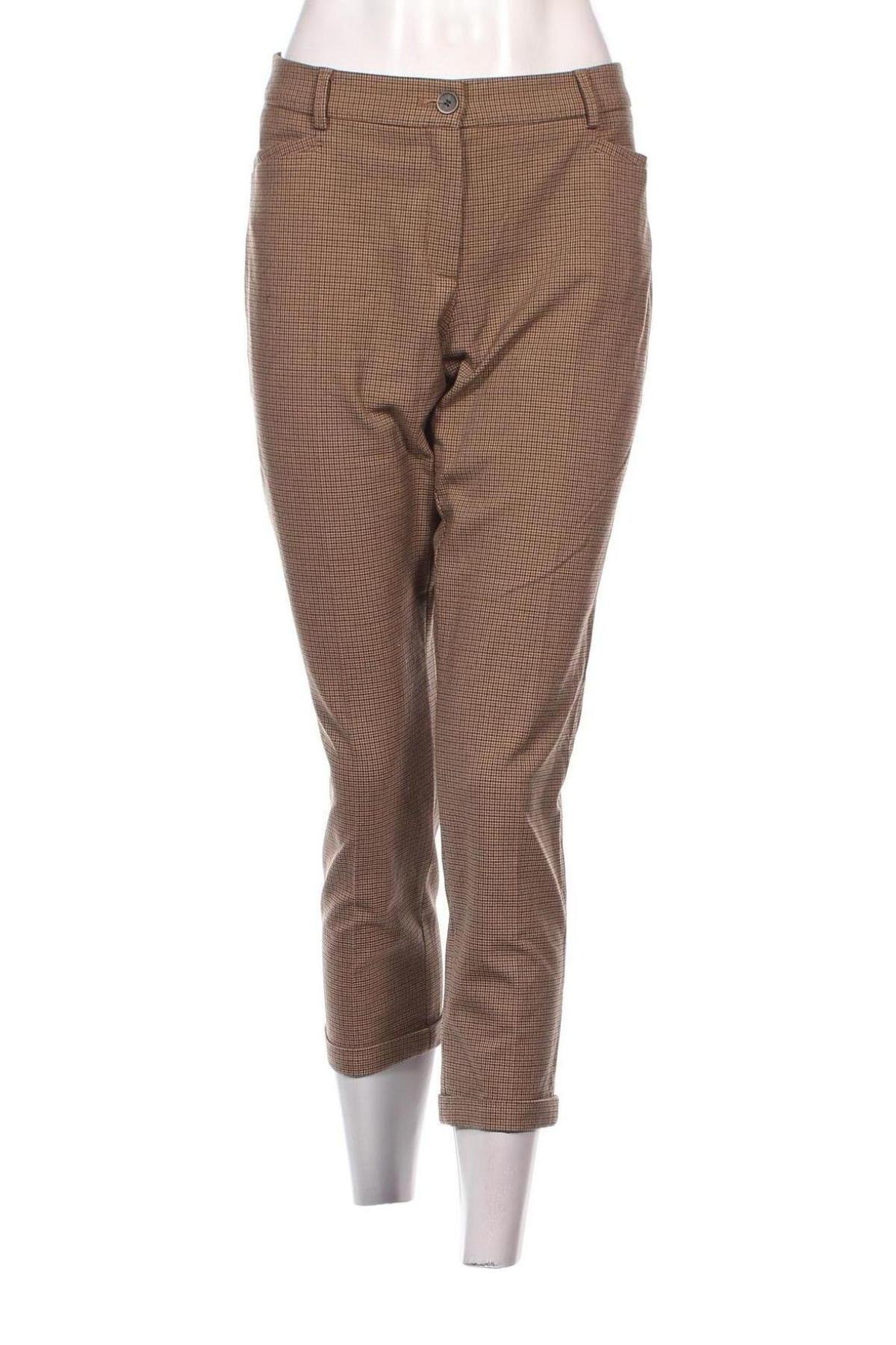 Дамски панталон Brax, Размер L, Цвят Кафяв, Цена 27,20 лв.