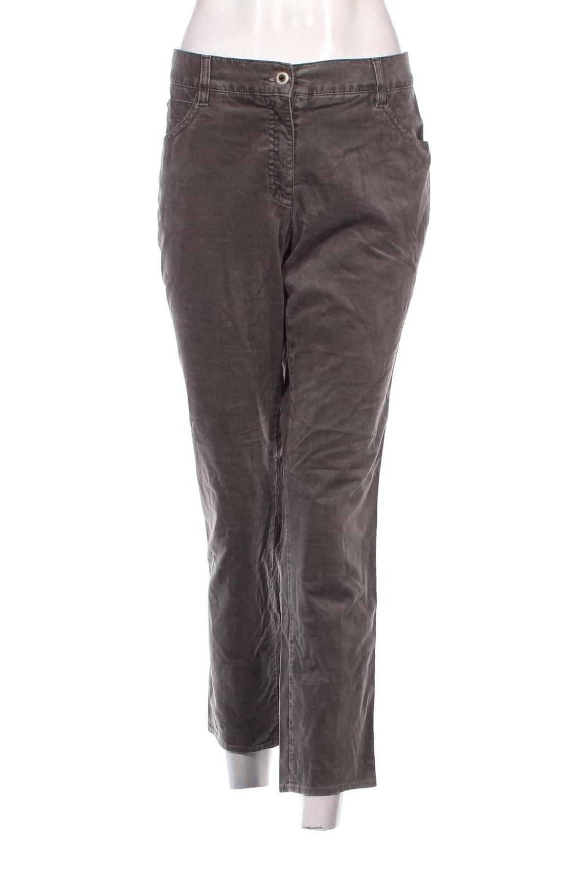 Дамски панталон Brax, Размер L, Цвят Сив, Цена 34,00 лв.