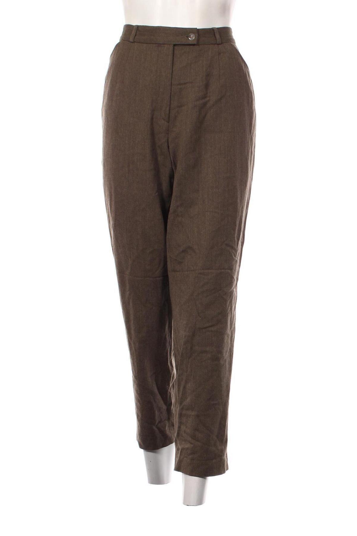 Дамски панталон Brax, Размер L, Цвят Зелен, Цена 40,80 лв.