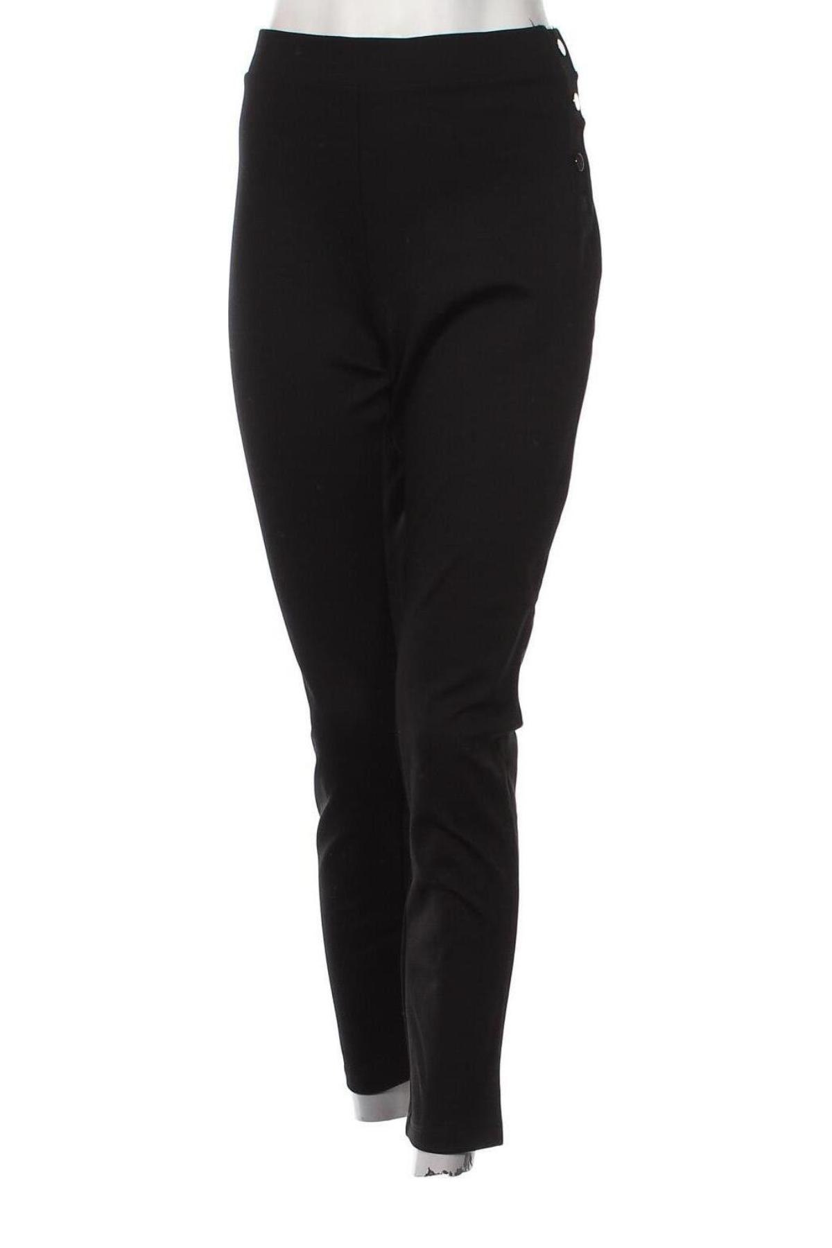 Дамски панталон C&A, Размер L, Цвят Черен, Цена 9,28 лв.