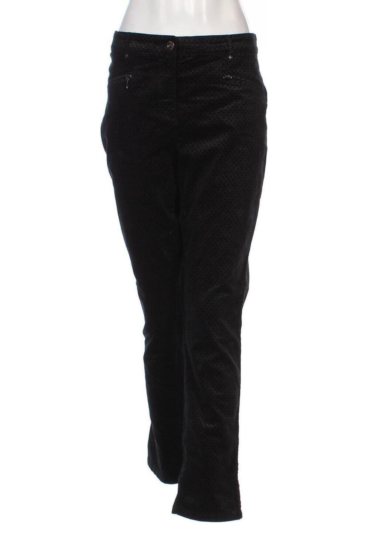 Pantaloni de femei Canda, Mărime L, Culoare Negru, Preț 33,99 Lei