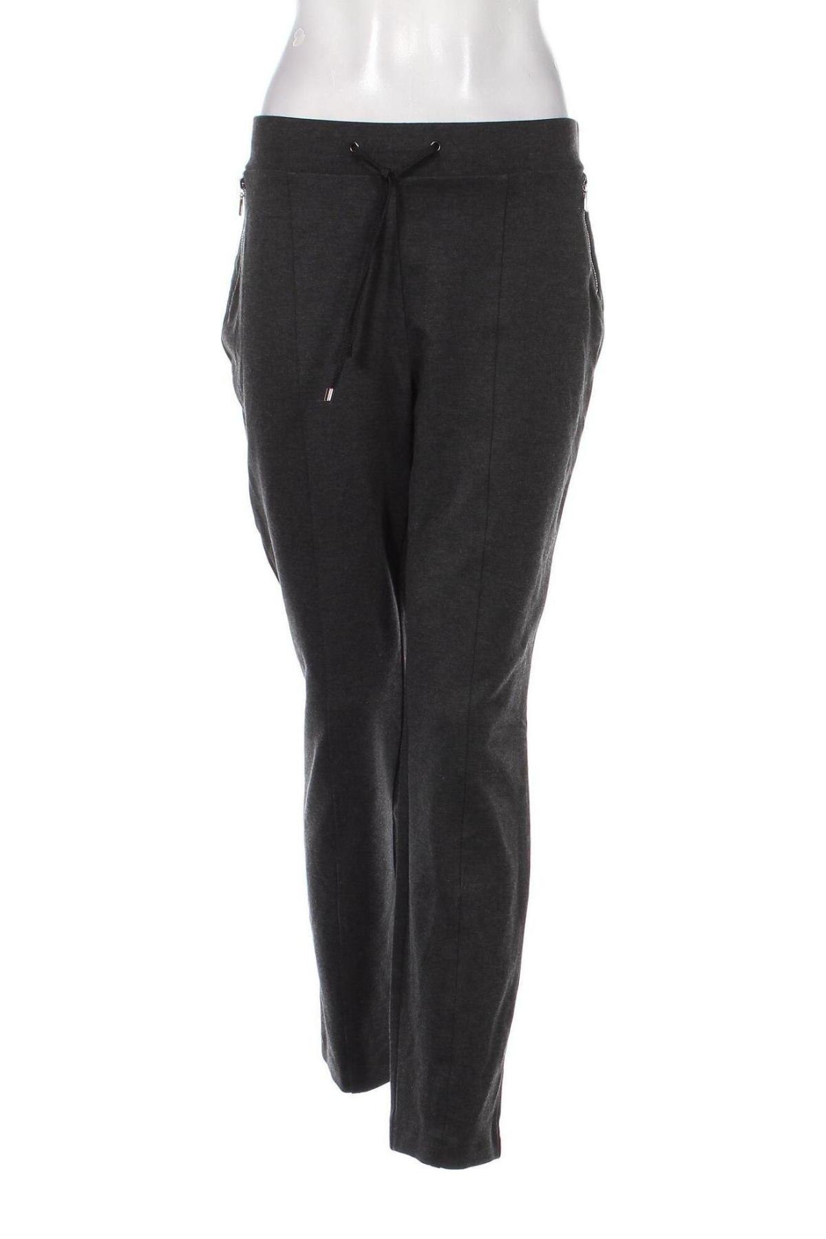Pantaloni de femei Canda, Mărime L, Culoare Gri, Preț 29,57 Lei