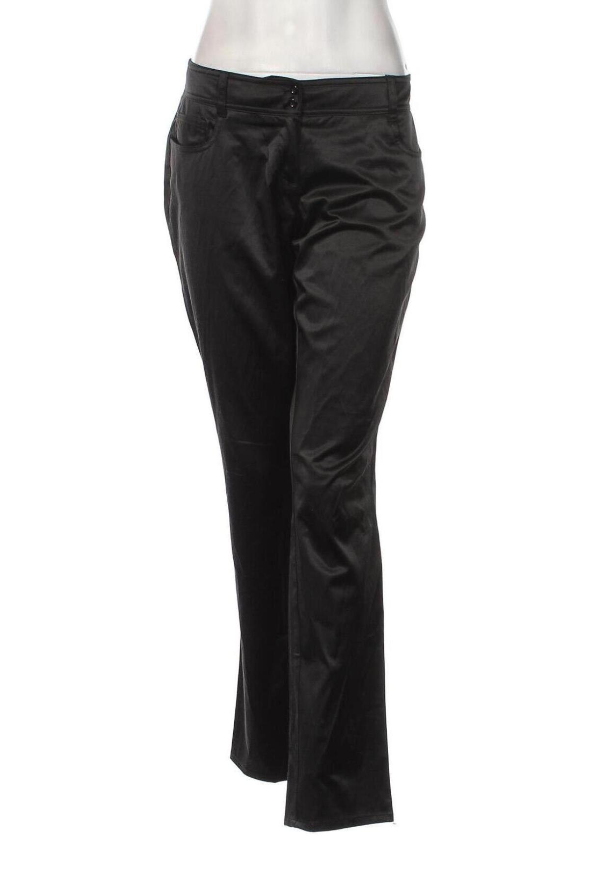 Pantaloni de femei Clockhouse, Mărime L, Culoare Negru, Preț 28,62 Lei