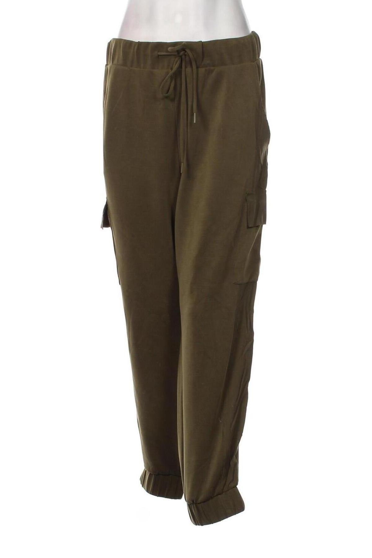 Γυναικείο παντελόνι Comma,, Μέγεθος XL, Χρώμα Πράσινο, Τιμή 16,82 €