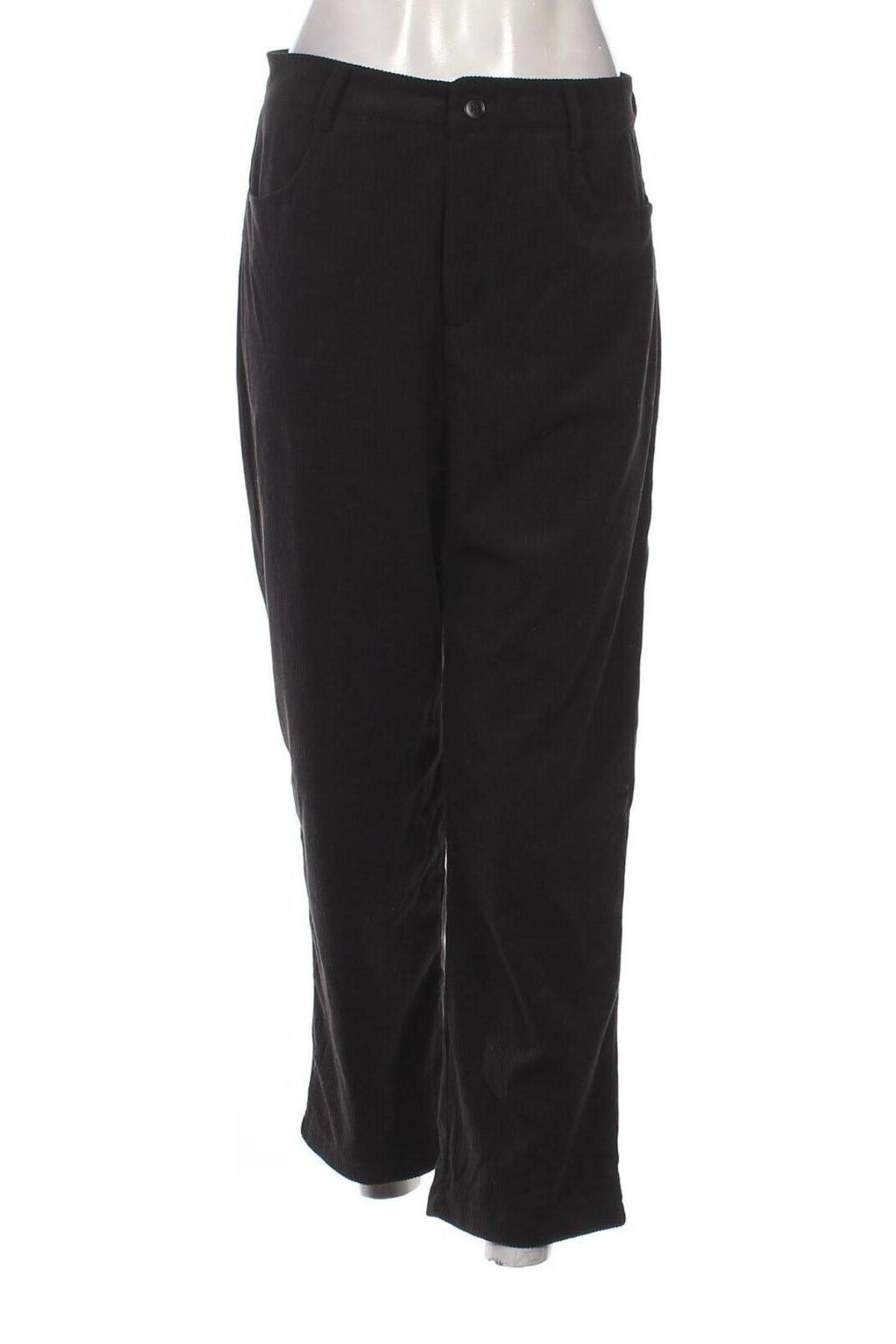 Pantaloni de femei DAZY, Mărime L, Culoare Negru, Preț 33,39 Lei