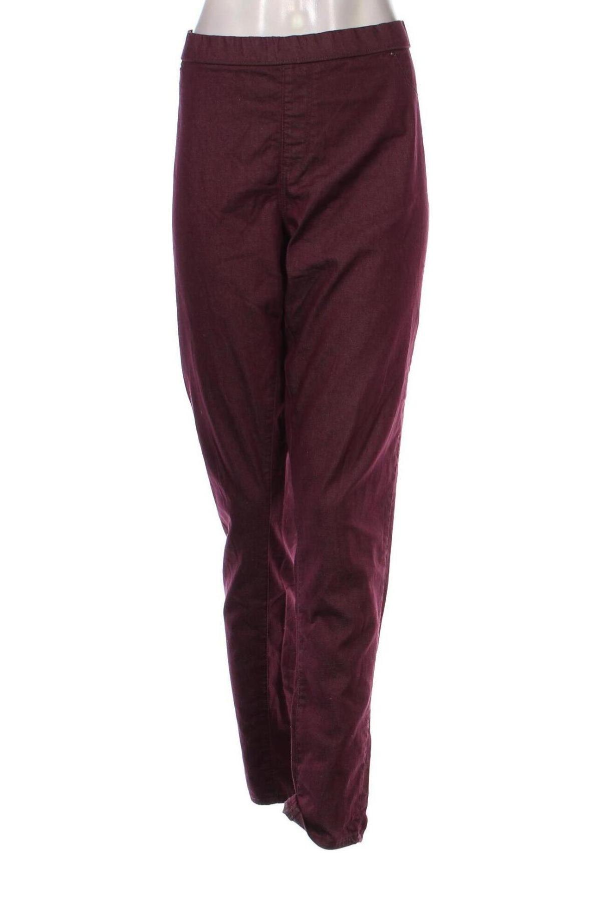 Damenhose Denim&Co., Größe XXL, Farbe Rot, Preis 6,06 €