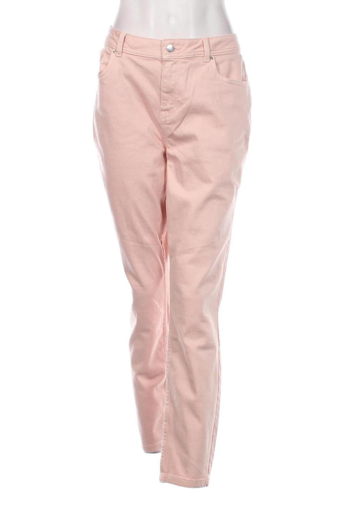 Pantaloni de femei Essentials by Tchibo, Mărime XL, Culoare Roz, Preț 31,48 Lei