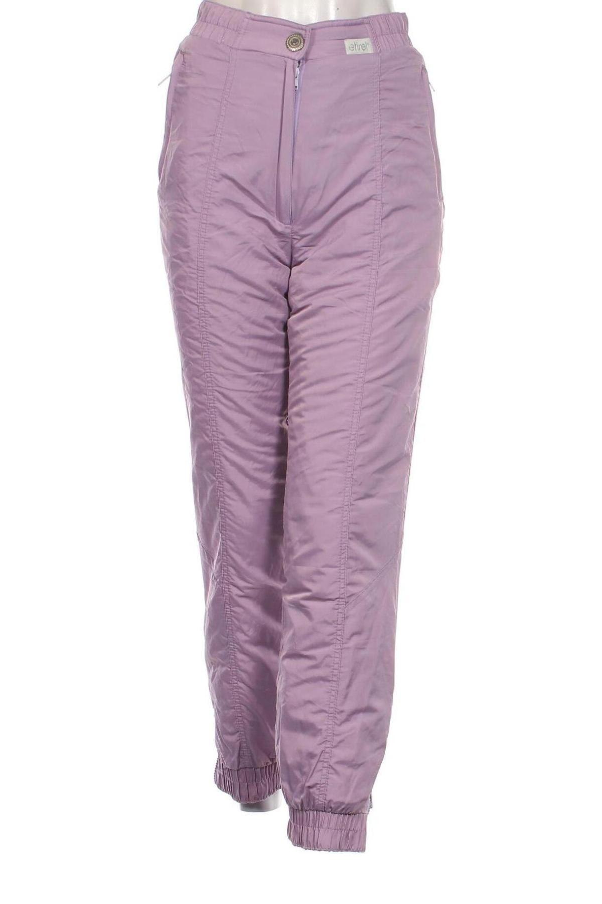 Дамски панталон Etirel, Размер M, Цвят Лилав, Цена 11,70 лв.