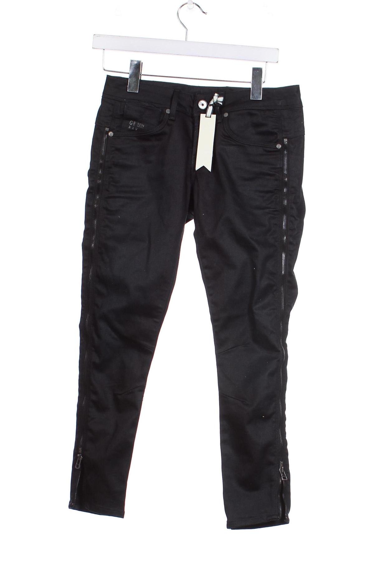 Дамски панталон G-Star Raw, Размер M, Цвят Черен, Цена 120,83 лв.