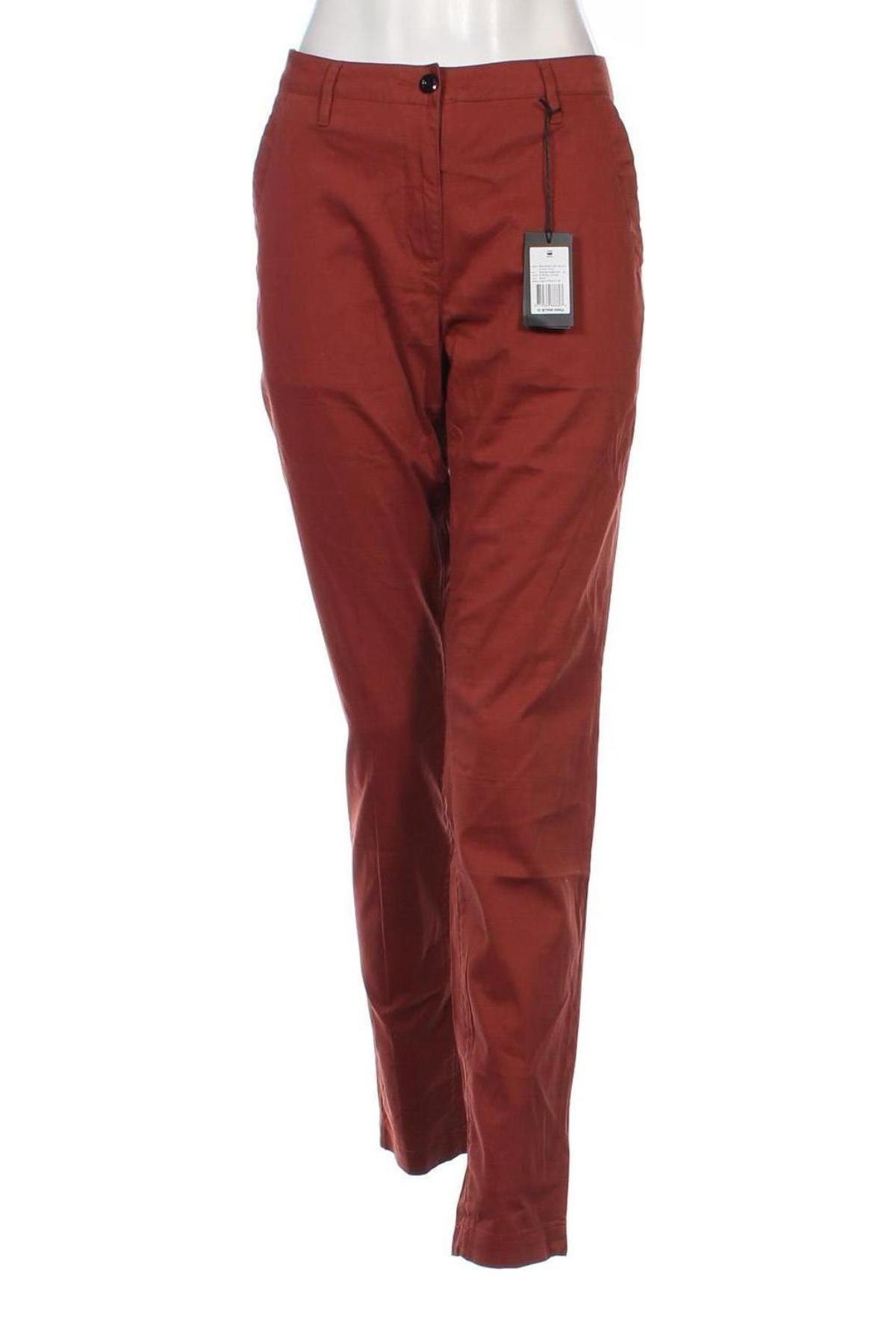 Pantaloni de femei G-Star Raw, Mărime L, Culoare Maro, Preț 238,32 Lei