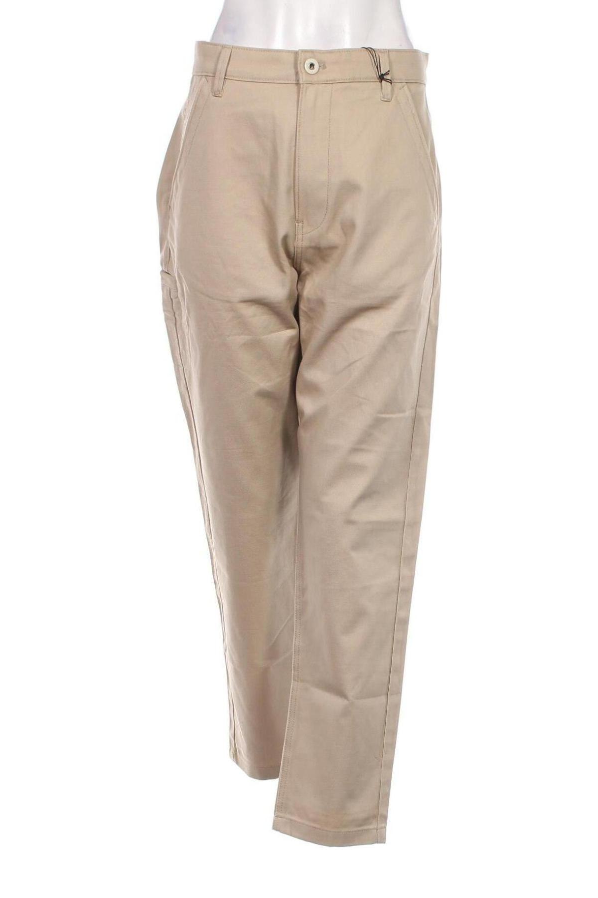 Дамски панталон G-Star Raw, Размер XL, Цвят Бежов, Цена 72,45 лв.