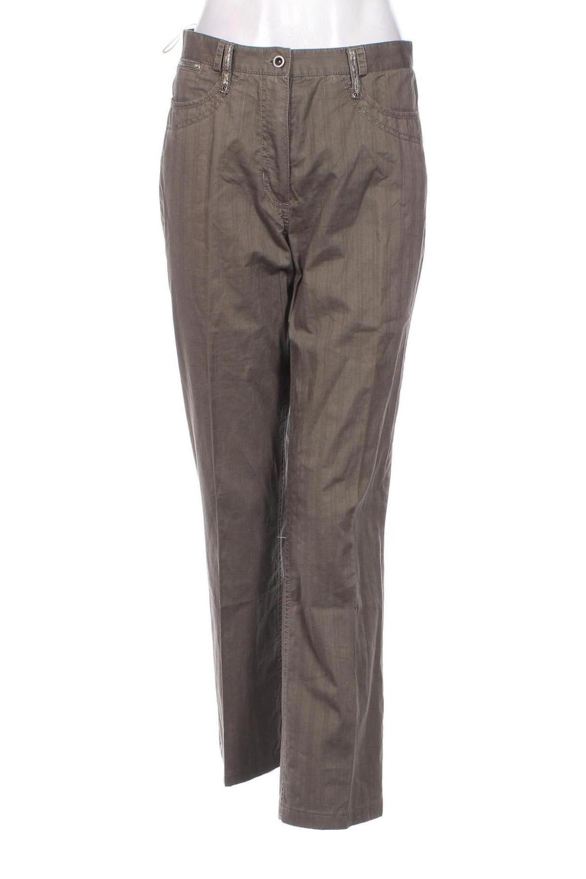 Pantaloni de femei Gelco, Mărime M, Culoare Verde, Preț 44,89 Lei
