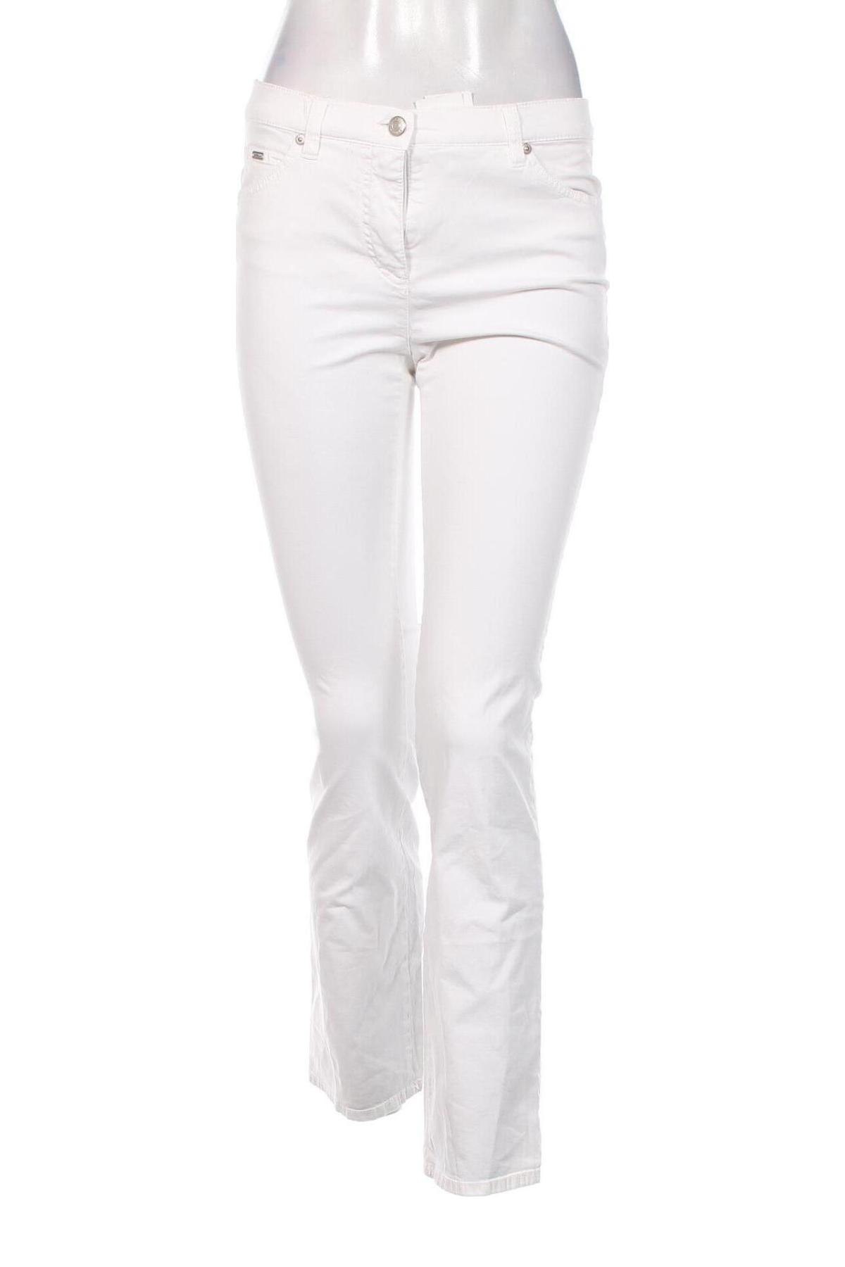 Γυναικείο παντελόνι Gerry Weber, Μέγεθος S, Χρώμα Λευκό, Τιμή 25,55 €