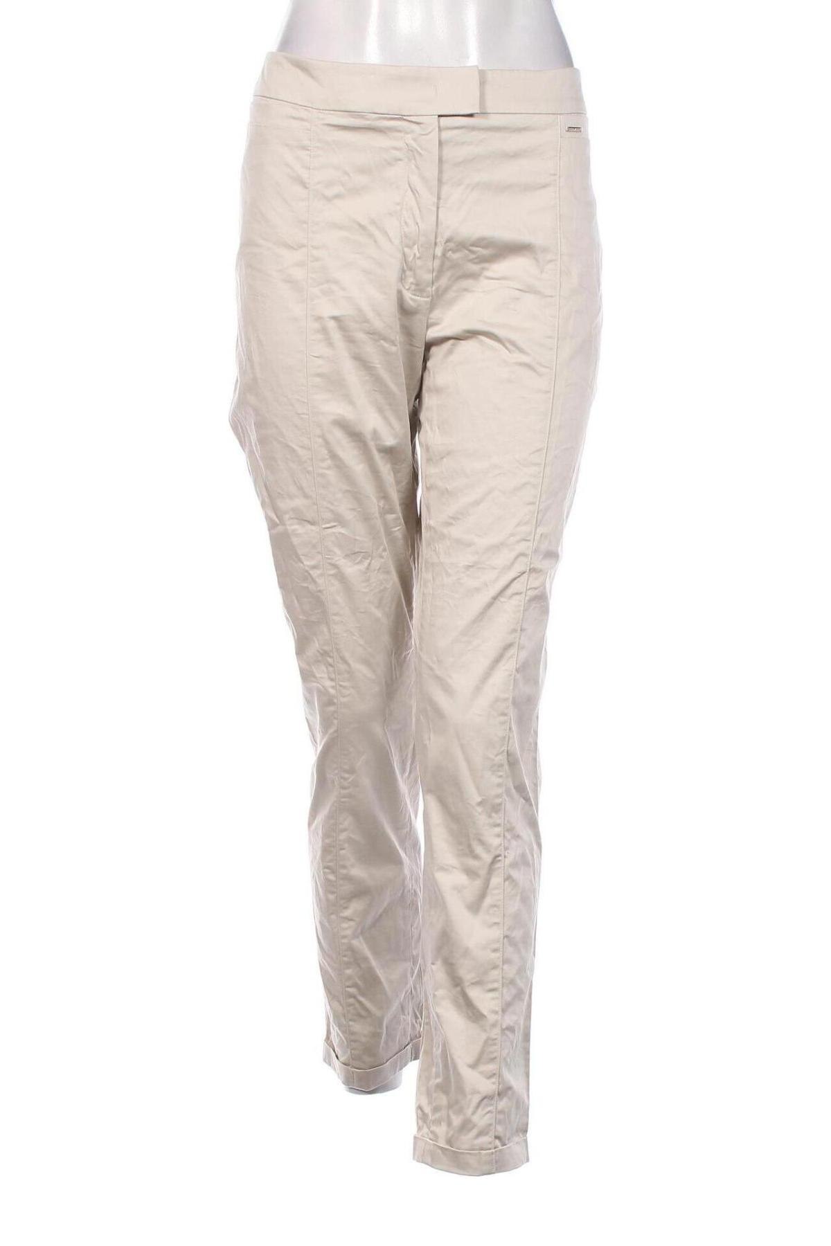 Дамски панталон Gerry Weber, Размер XL, Цвят Бежов, Цена 47,47 лв.