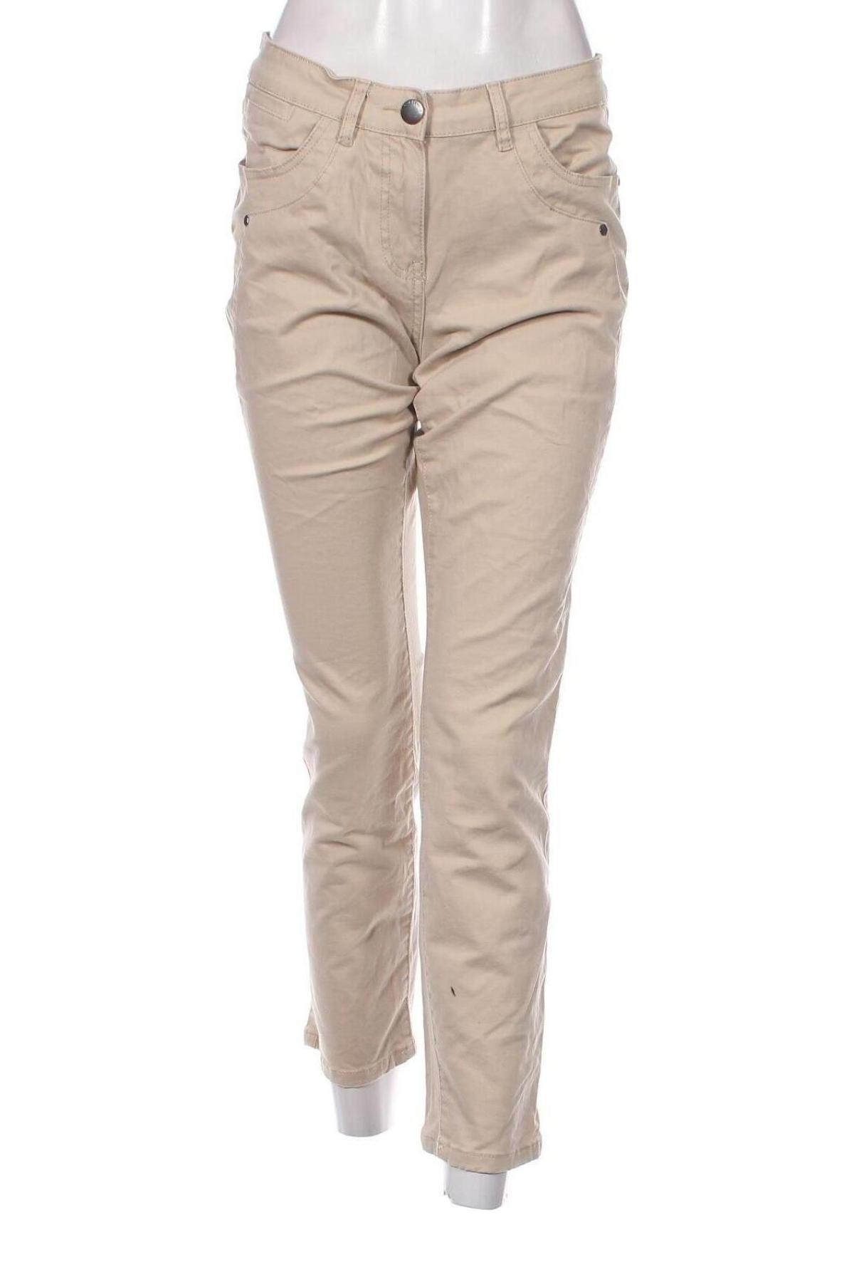 Дамски панталон Gina Benotti, Размер M, Цвят Бежов, Цена 10,15 лв.