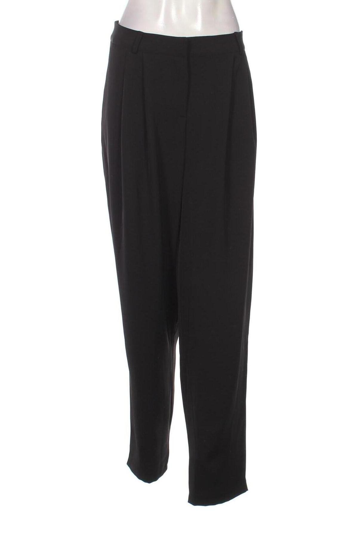 Pantaloni de femei Guido Maria Kretschmer for About You, Mărime XL, Culoare Negru, Preț 107,07 Lei