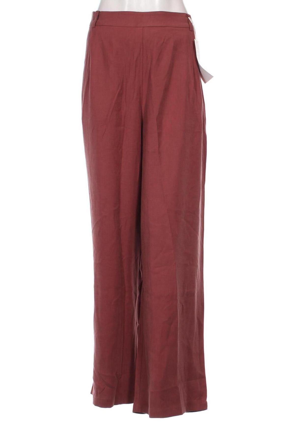 Pantaloni de femei Guido Maria Kretschmer for About You, Mărime XL, Culoare Maro, Preț 305,92 Lei