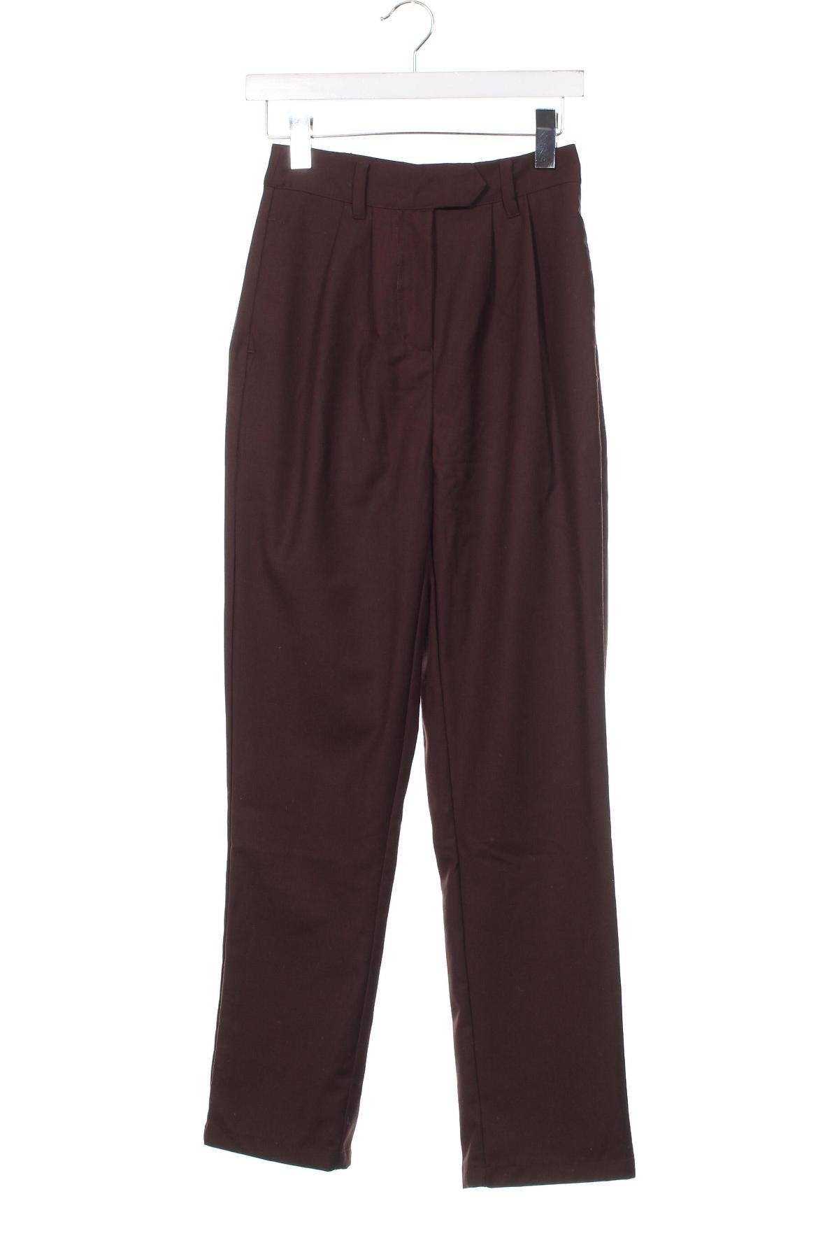 Pantaloni de femei Guido Maria Kretschmer for About You, Mărime XS, Culoare Maro, Preț 305,92 Lei