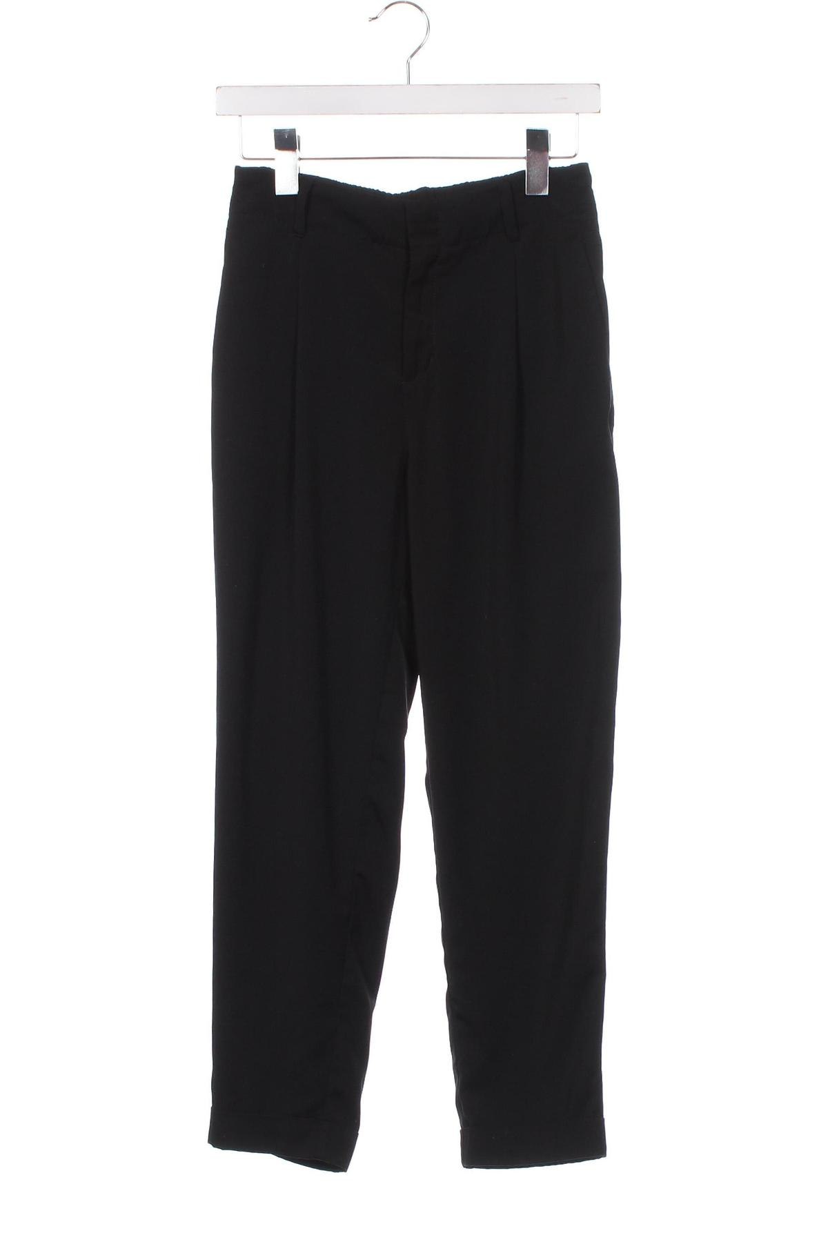 Дамски панталон H&M, Размер XS, Цвят Черен, Цена 13,92 лв.