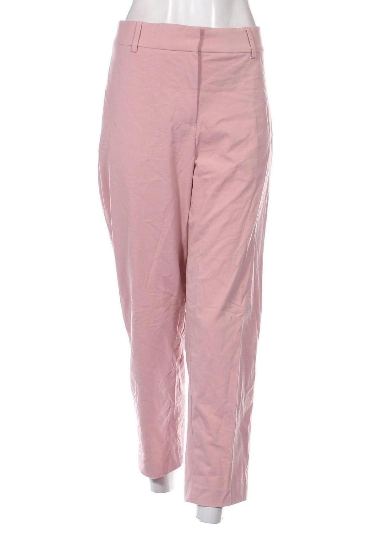 Damskie spodnie H&M, Rozmiar XL, Kolor Różowy, Cena 46,38 zł