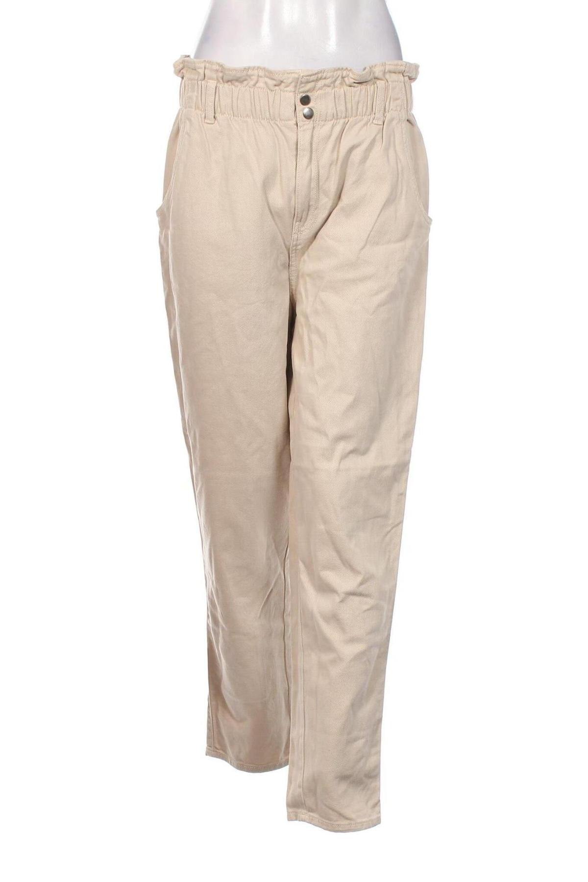 Pantaloni de femei H&M, Mărime M, Culoare Bej, Preț 42,17 Lei