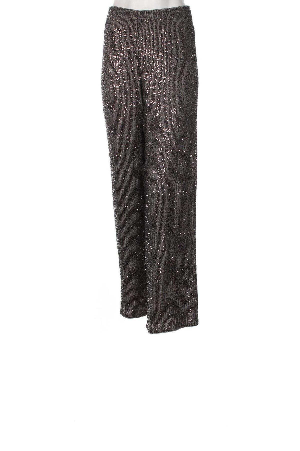Pantaloni de femei H&M, Mărime M, Culoare Argintiu, Preț 21,94 Lei